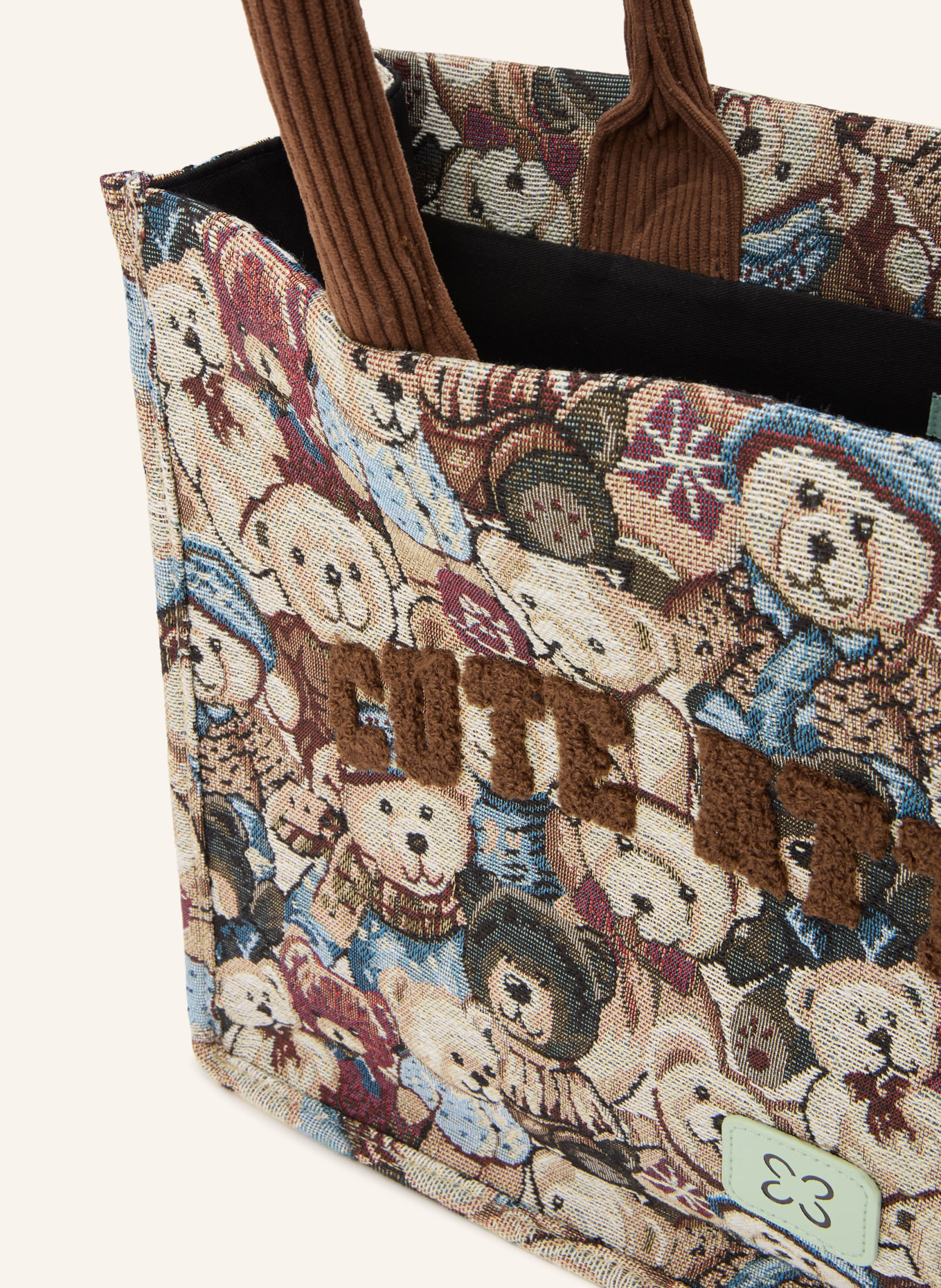 CODELLO Shoppers: BEIGE / DARK RED / BLUE