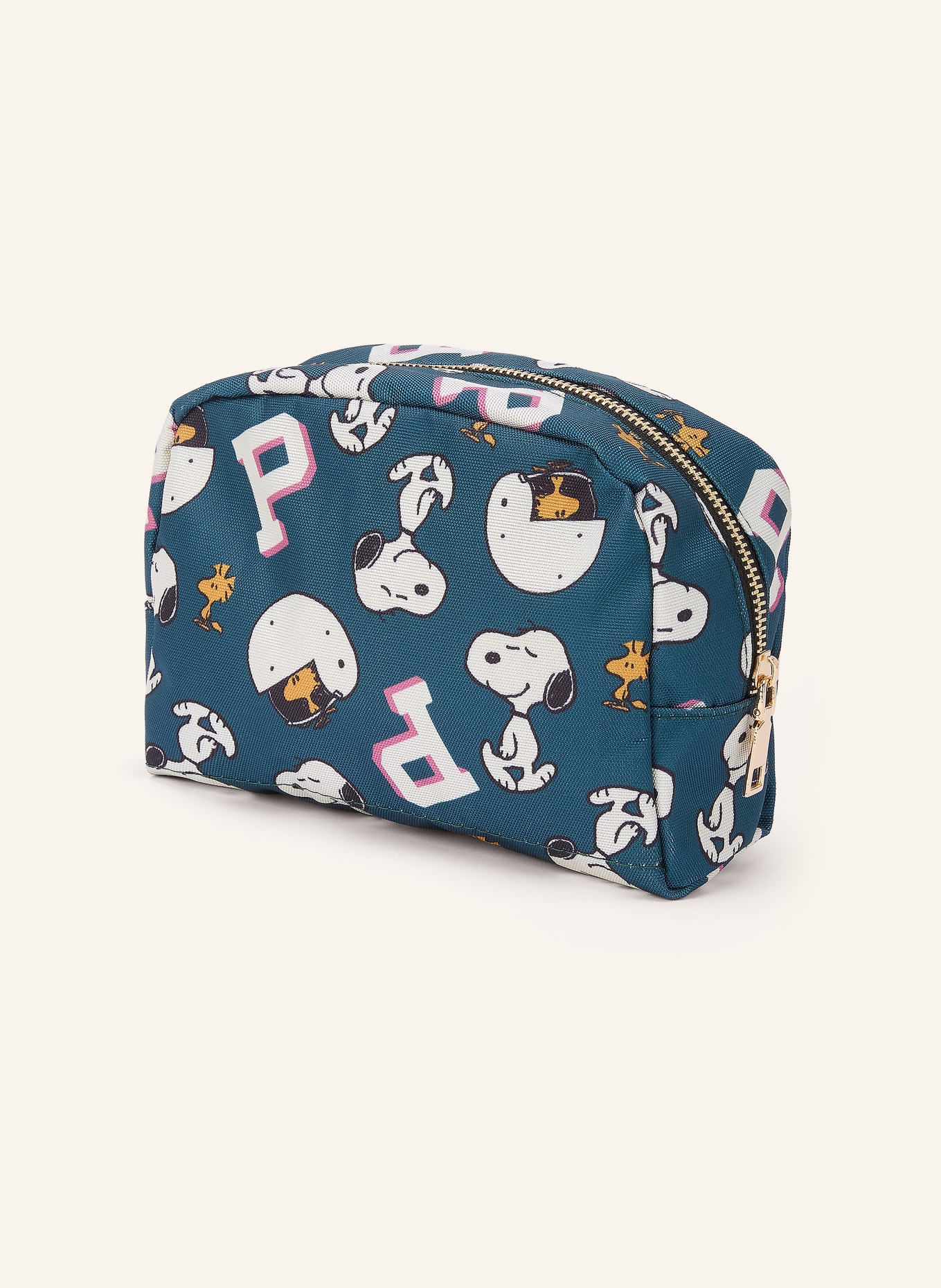 CODELLO Kosmetiktasche: PETROL / ROSA / CREME