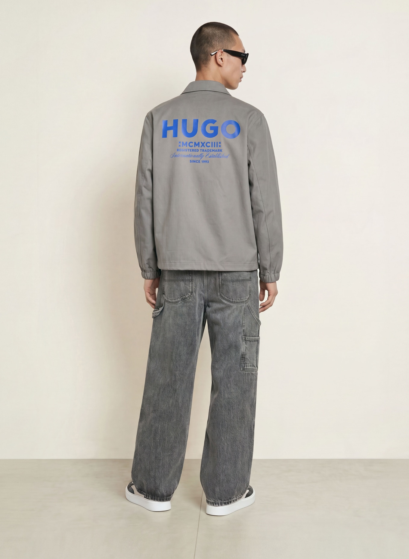 HUGO Jeans CARPENTER Baggy Fit: 033 MEDIUM GREY