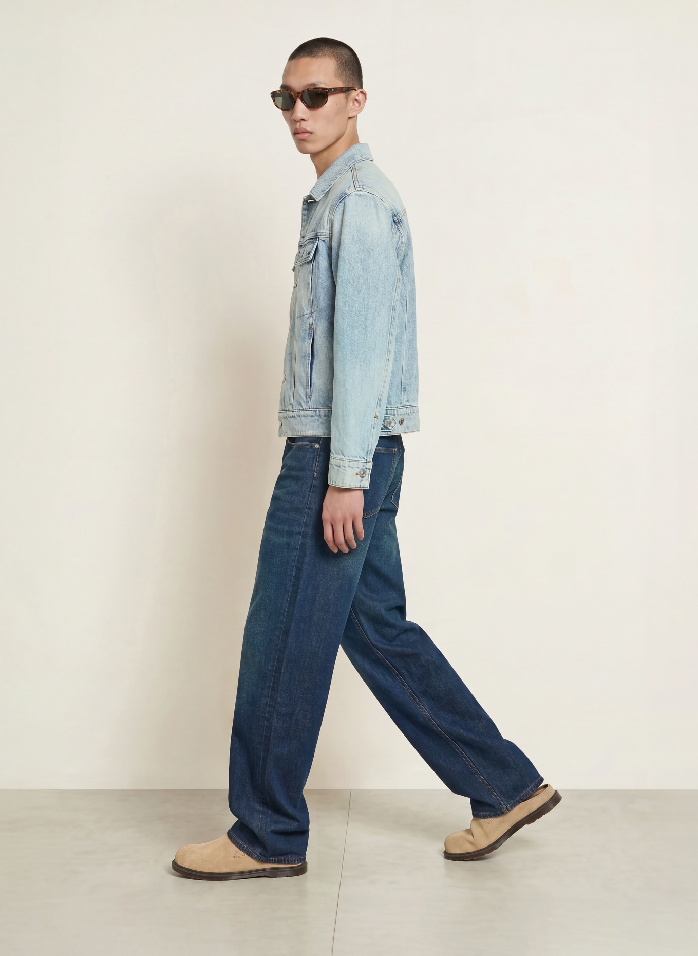 HUGO Jeans NATE Baggy Fit: 404 DARK BLUE