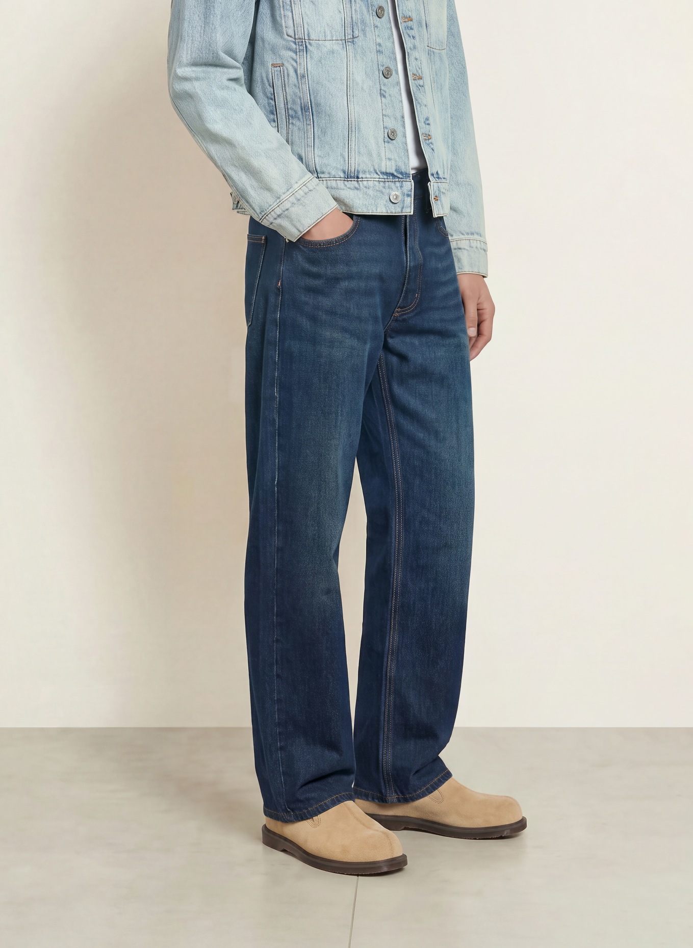 HUGO Jeans NATE Baggy Fit: 404 DARK BLUE