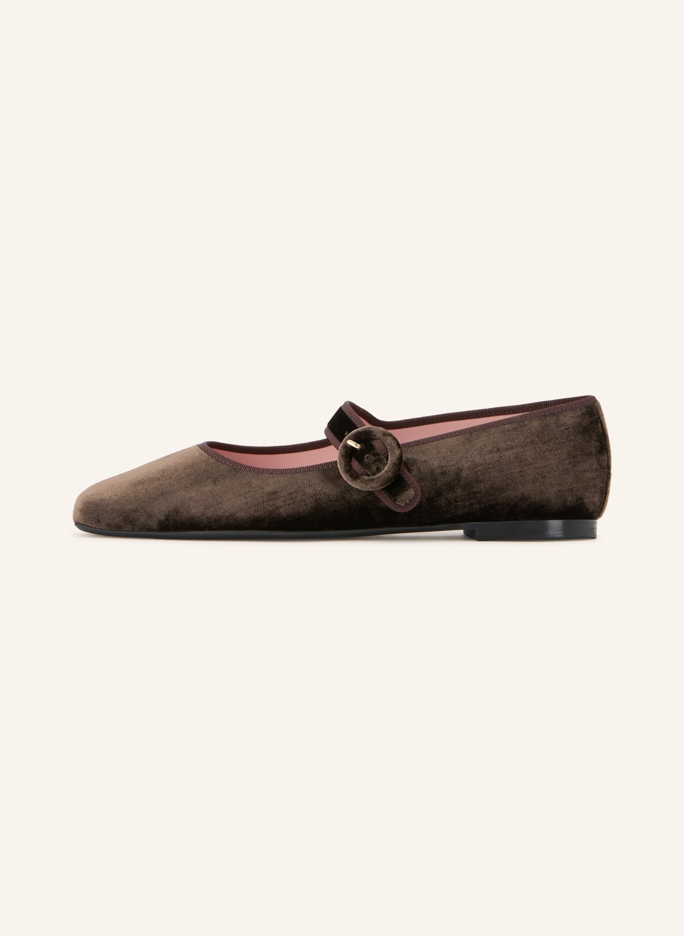 Pretty Ballerinas Mary-Jane-Ballerinas AFRODITE: DUNKELBRAUN