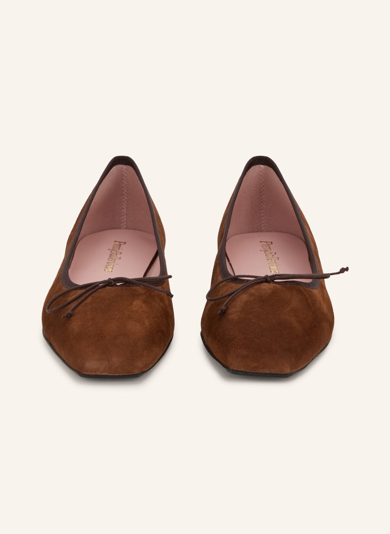 Pretty Ballerinas Ballerines ANGELIS: MARRON / MARRON FONCÉ