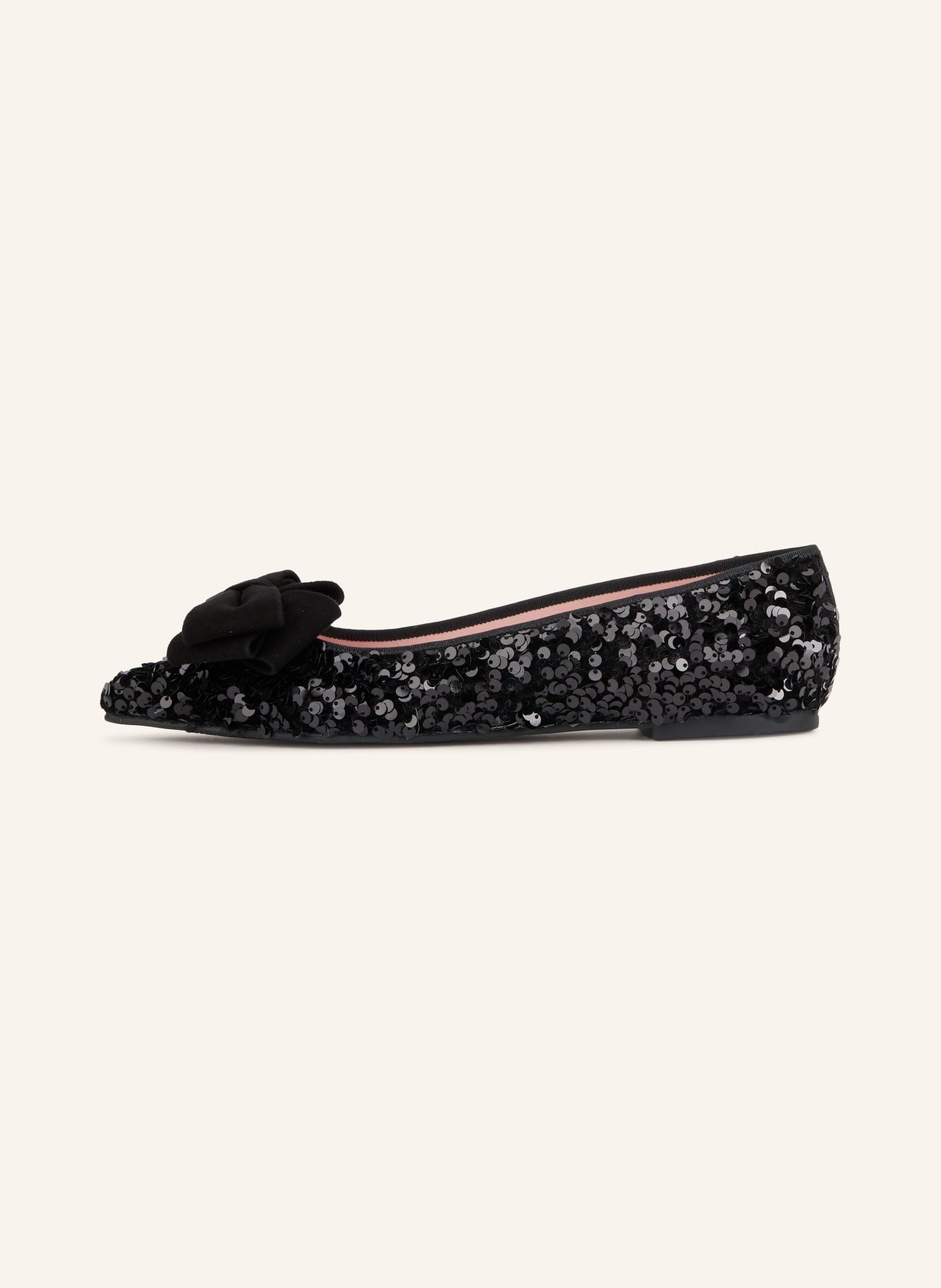 Pretty Ballerinas Balerine SALMA cu paiete: NEGRU