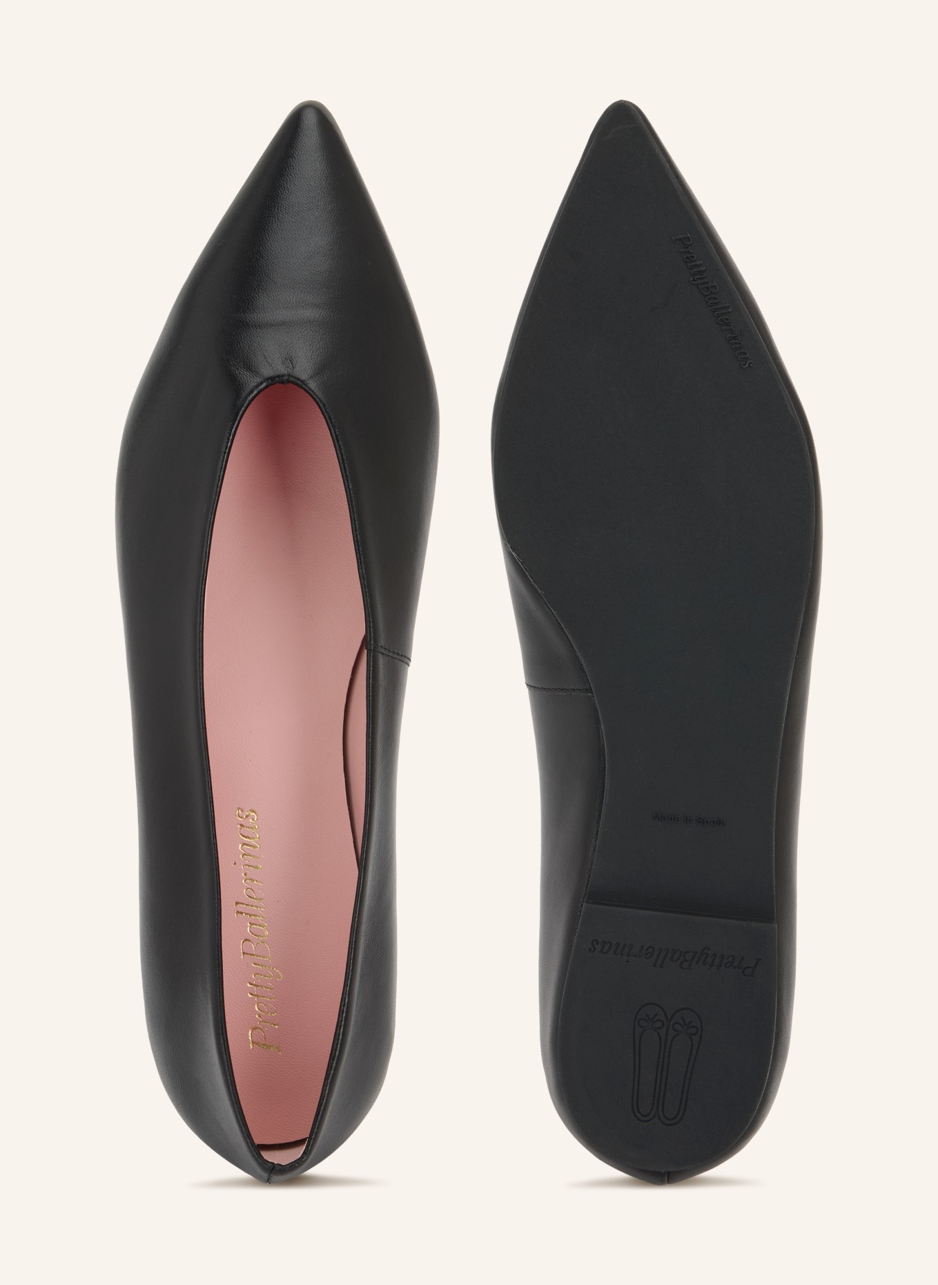 Pretty Ballerinas Ballerinas COTON: SVART