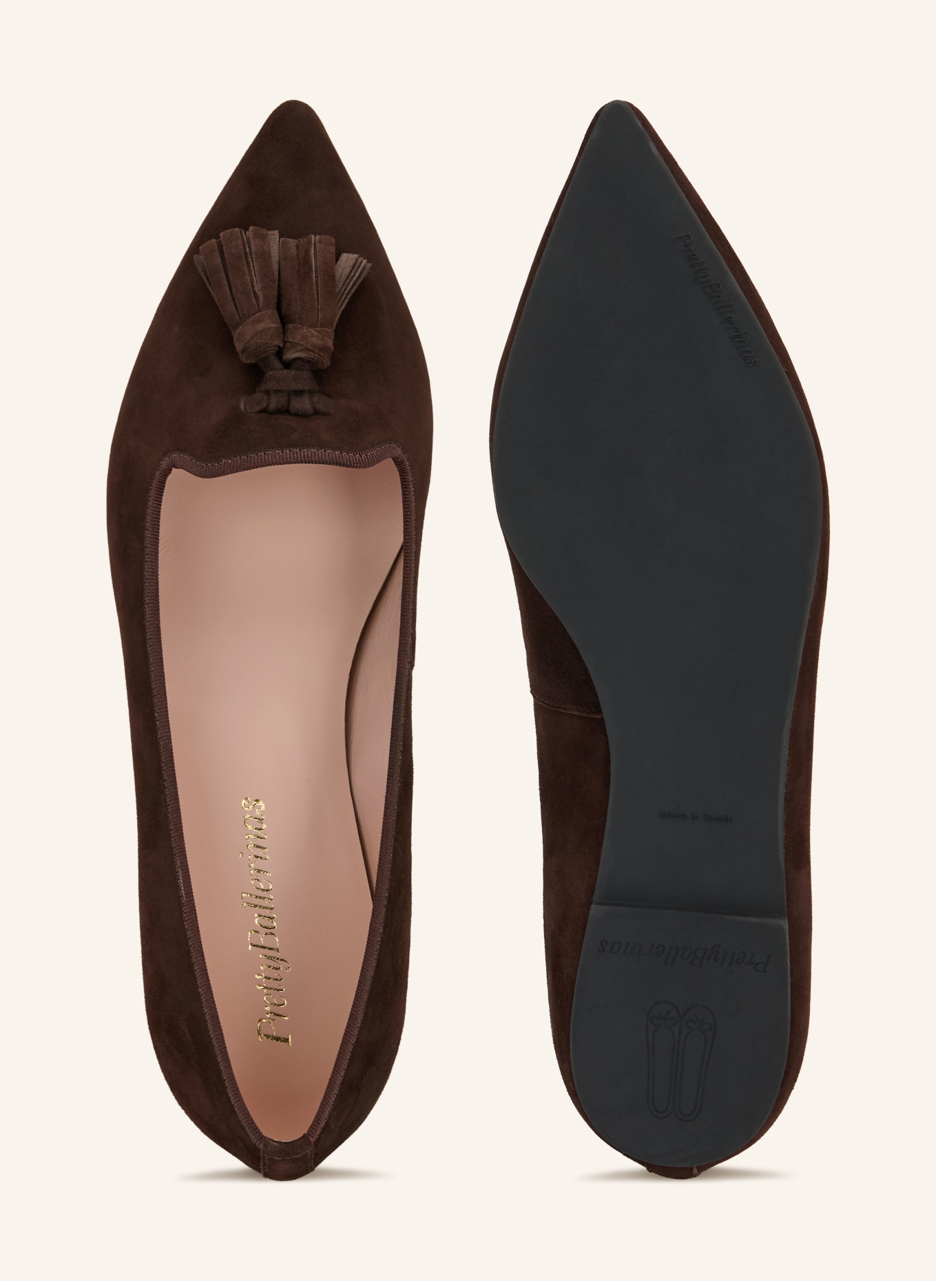 Pretty Ballerinas Loafer ANGELIS: DUNKELBRAUN
