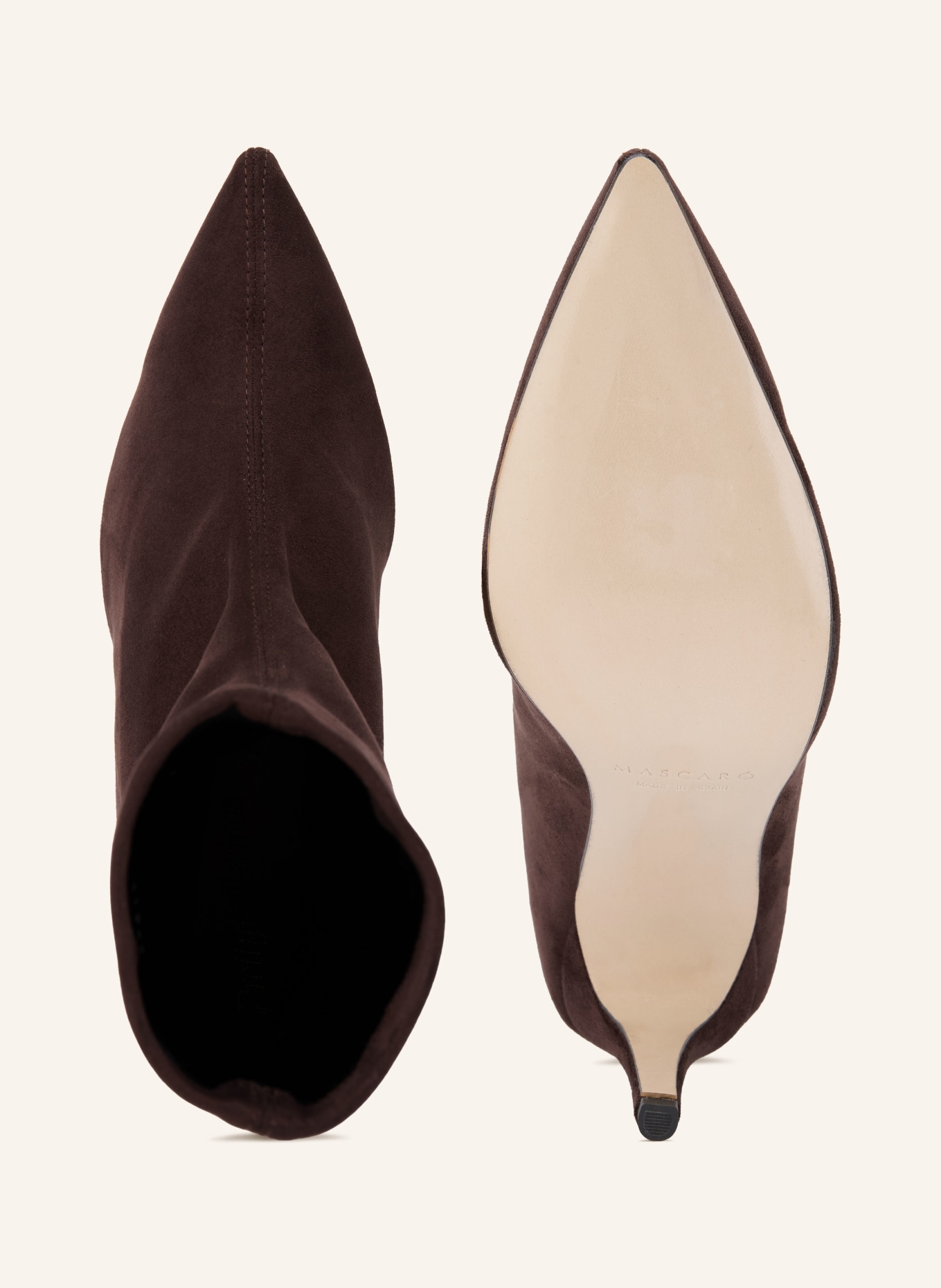 Pretty Ballerinas Laarsjes DAIM: MARRON FONCÉ