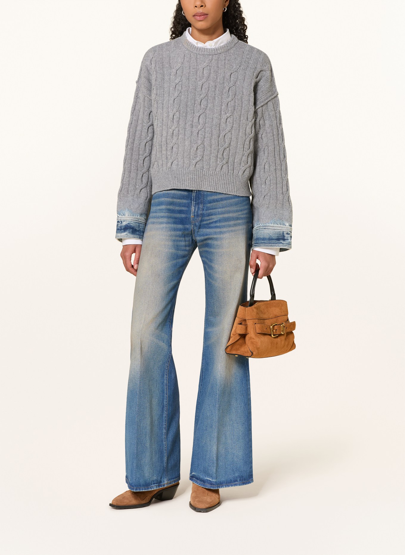 HAIKURE Flared jeans CLARA: L0945 JANE BLUE