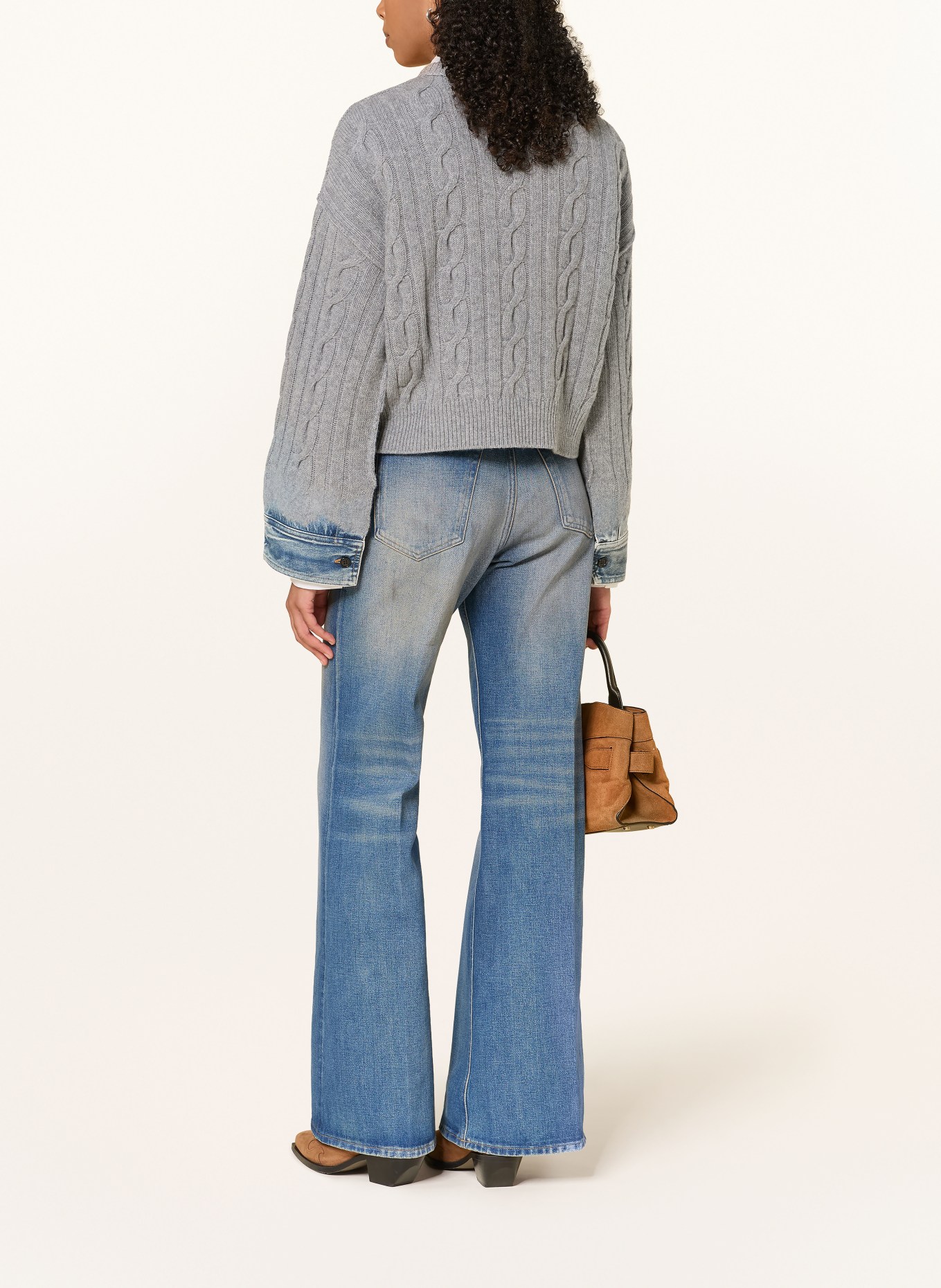 HAIKURE Flared jeans CLARA: L0945 JANE BLUE