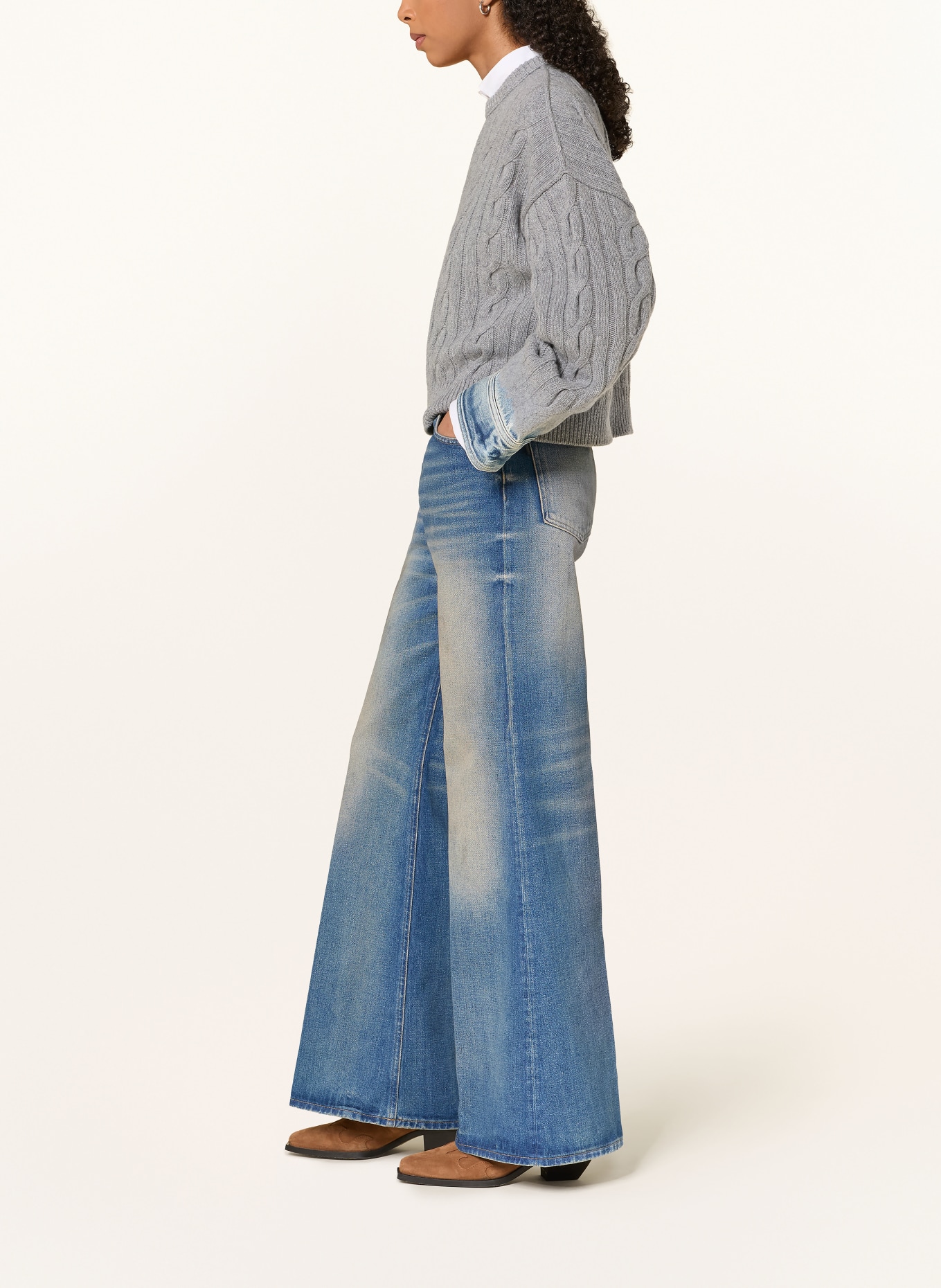 HAIKURE Flared jeans CLARA: L0945 JANE BLUE