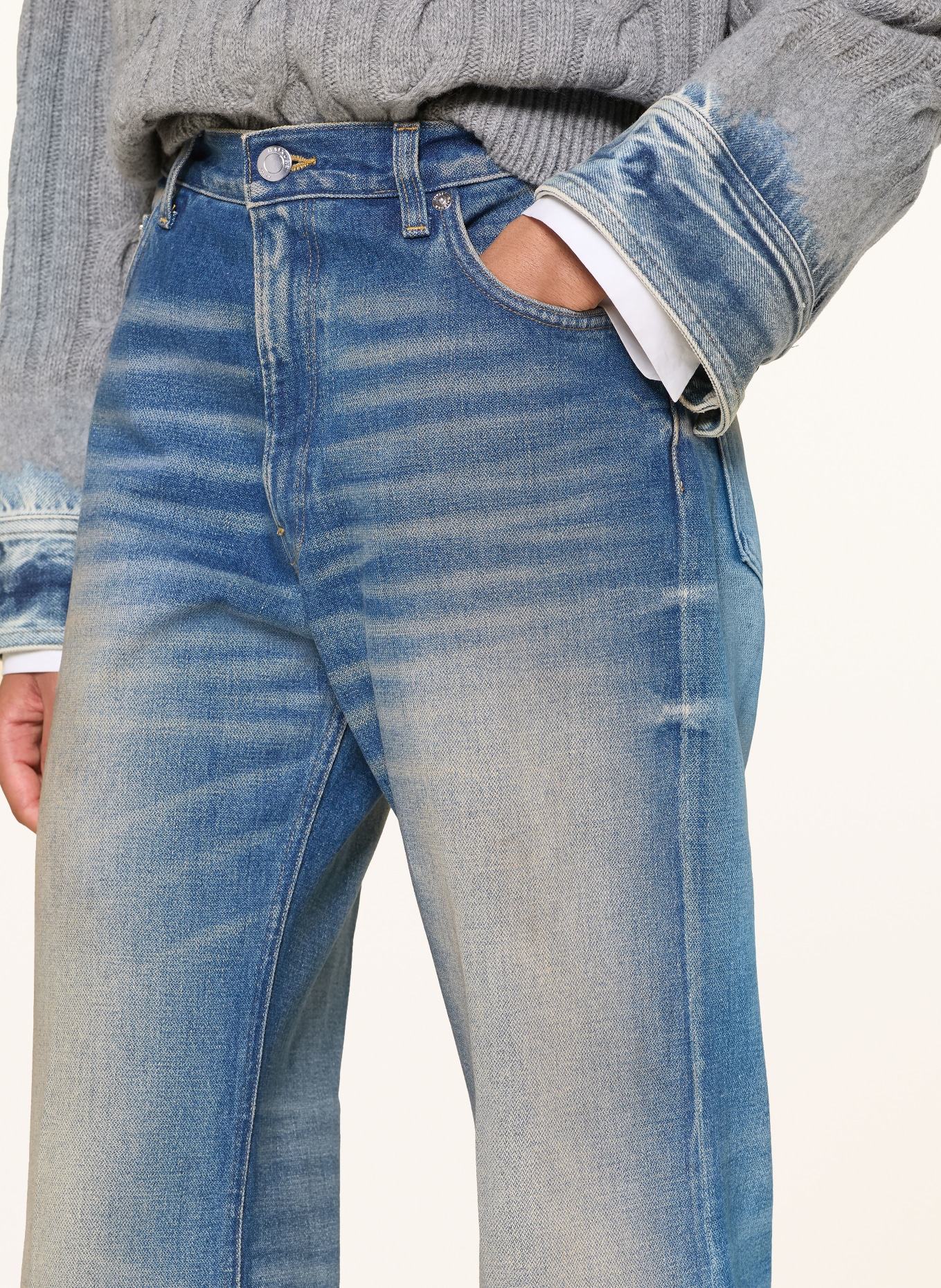 HAIKURE Flared jeans CLARA: L0945 JANE BLUE