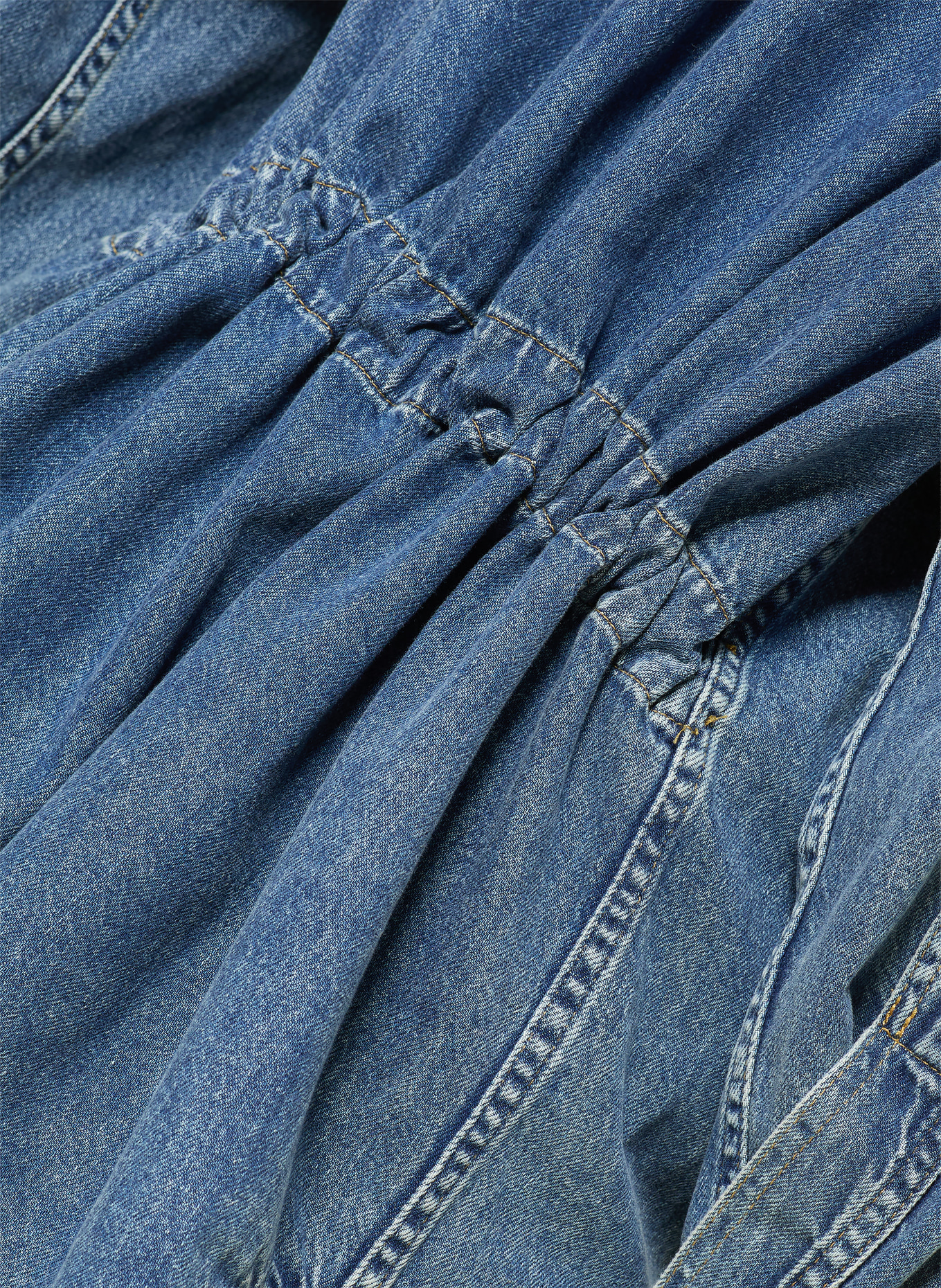 HAIKURE Chemise en jean oversize VICTORIA: BLEU