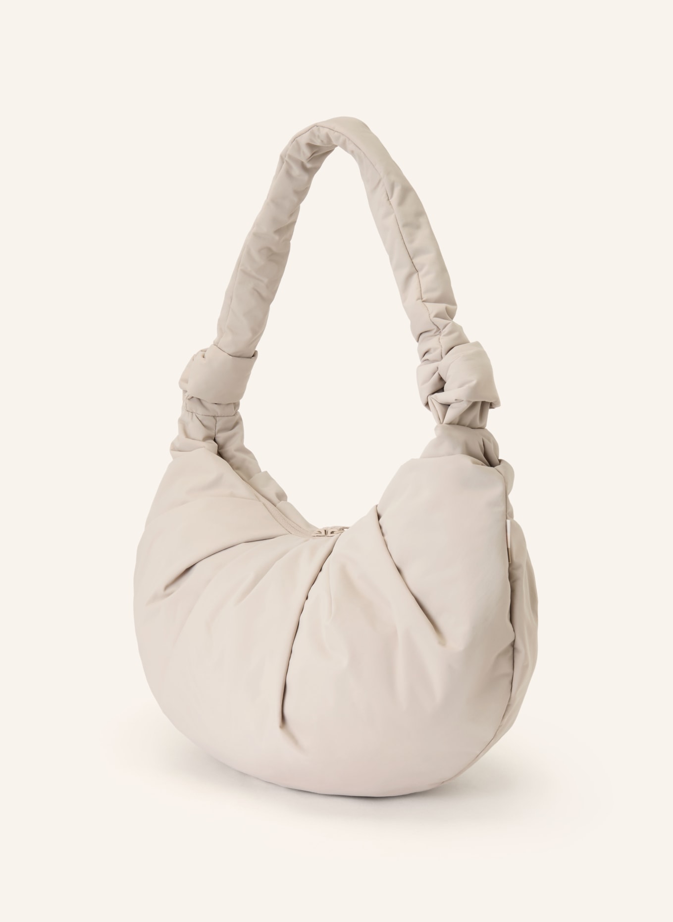 GOT BAG Schoudertas PLEAT MOON BAG LARGE: TAUPE
