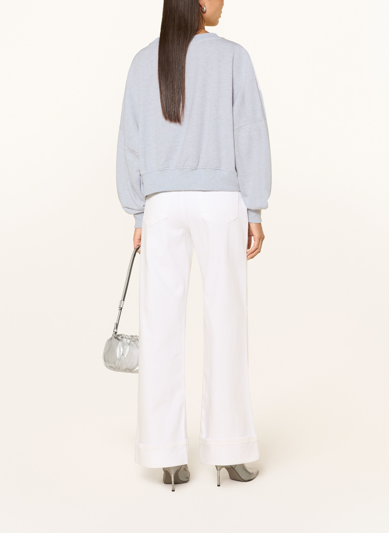 miss goodlife Sequin Sweatshirt: GRAY