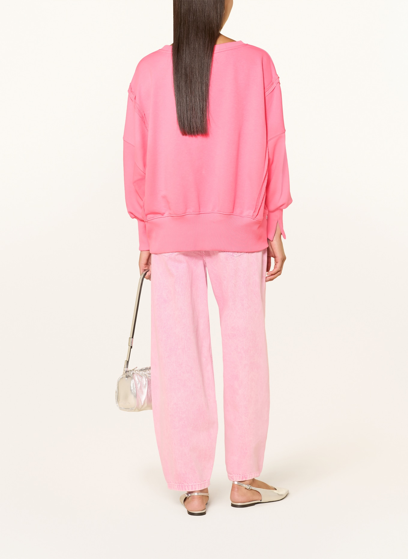 miss goodlife Tröja med strass: ROSA / GRÖN