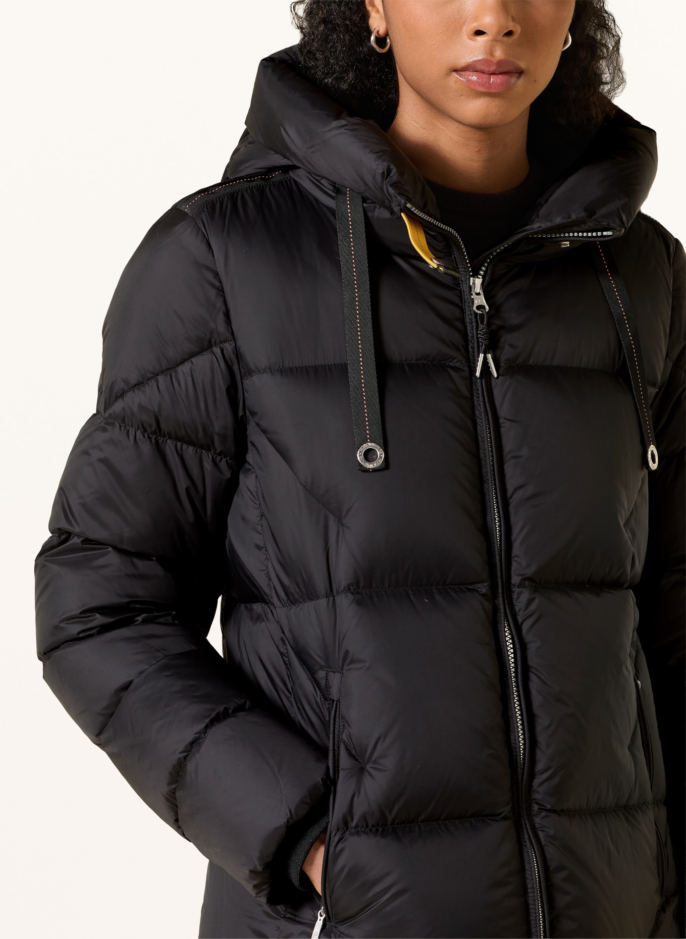 PARAJUMPERS Daunenmantel JANET: SCHWARZ
