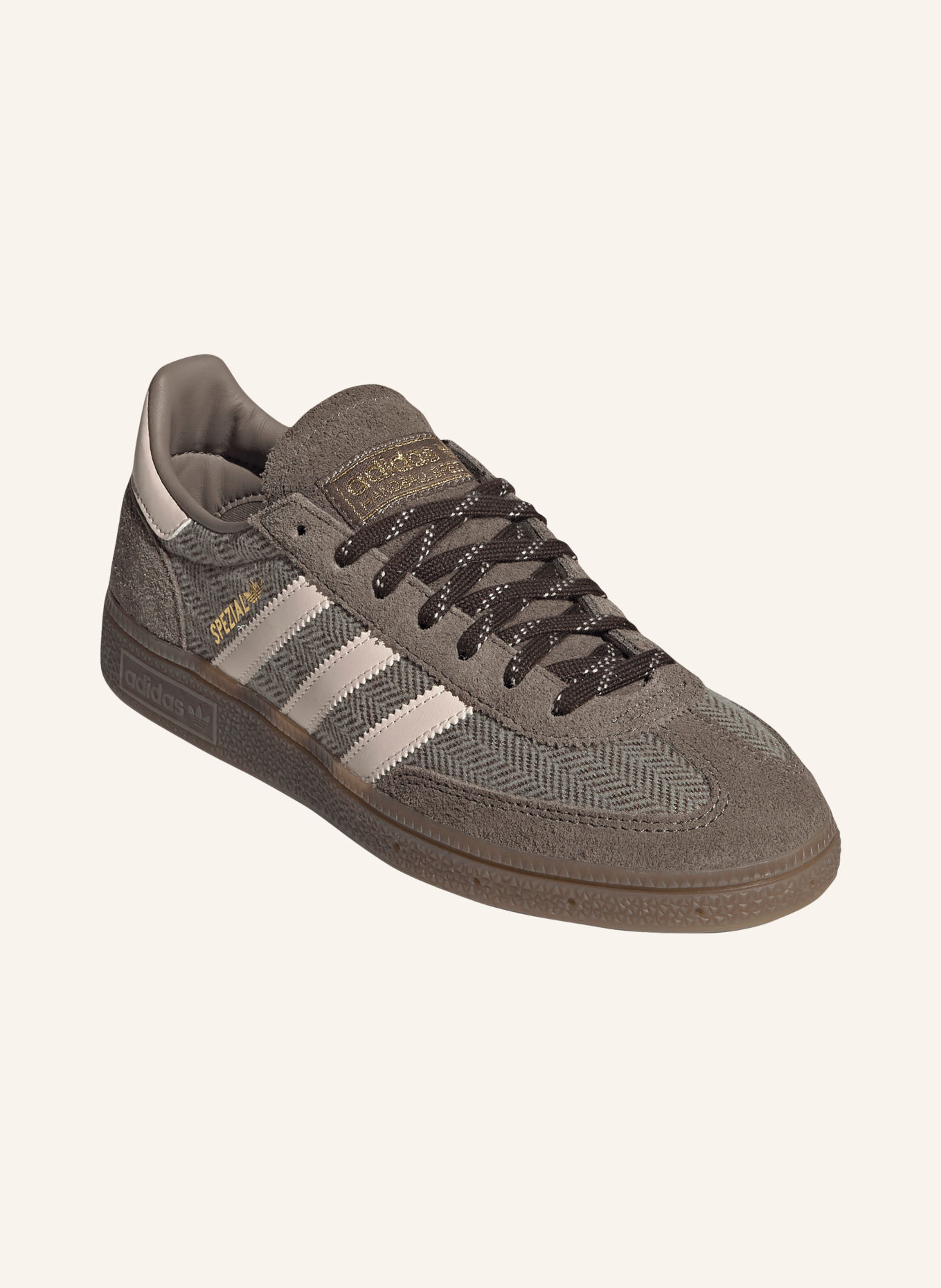 adidas Originals Sneakersy HANDBALL SPEZIAL: KHAKI / SVĚTLE RŮŽOVÁ / OLIVOVÁ
