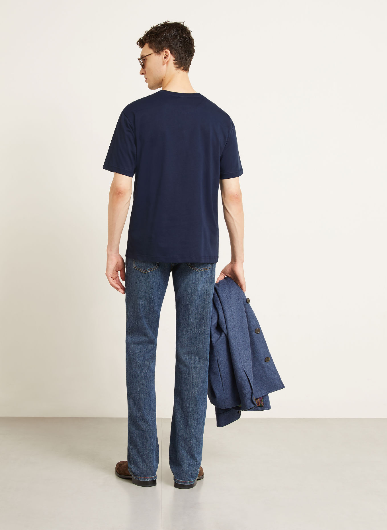 ETRO T-shirt: MÖRKBLÅ