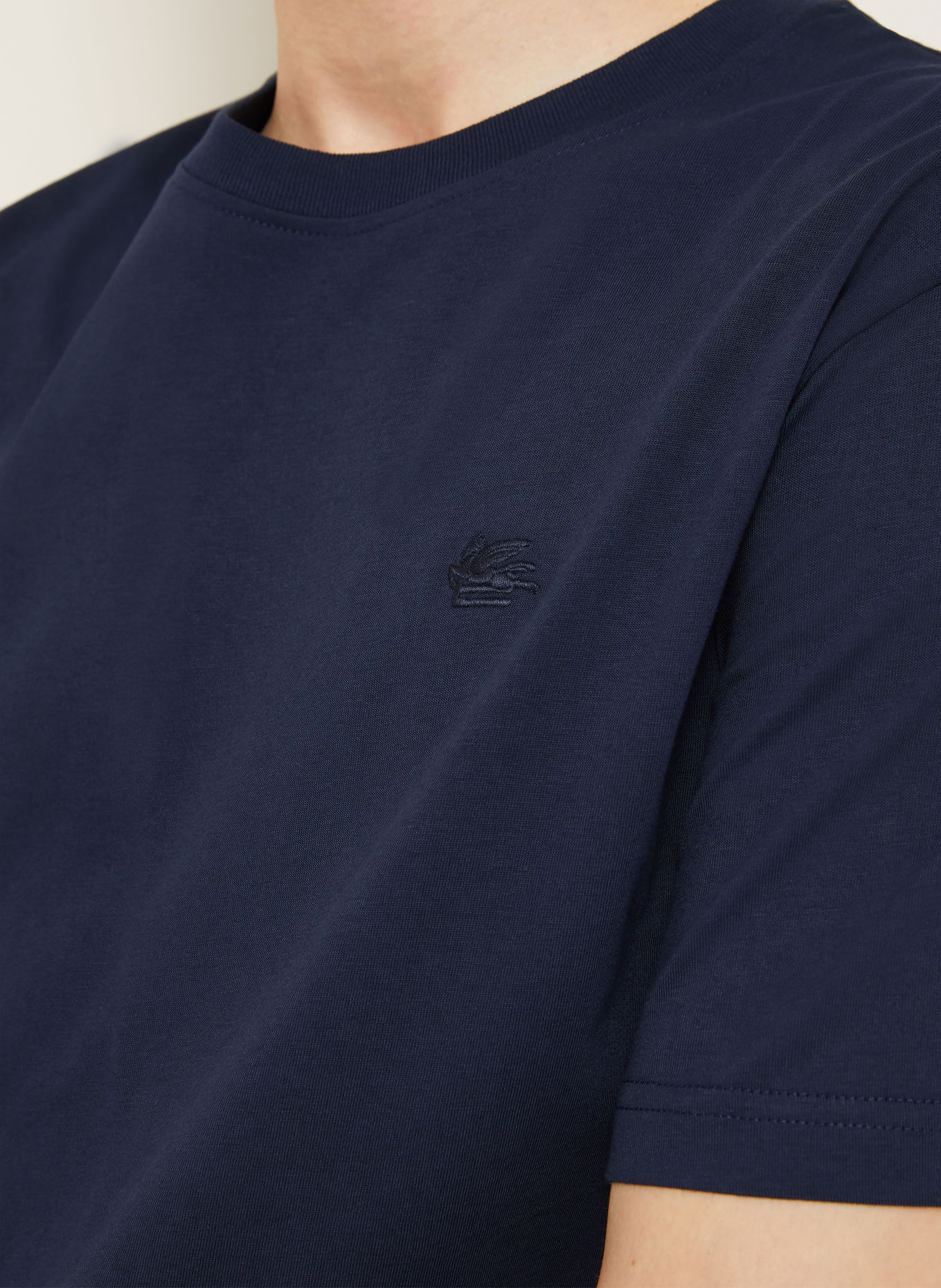 ETRO T-shirt: MÖRKBLÅ