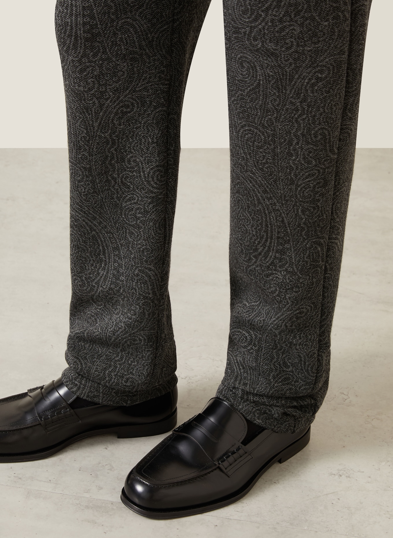 ETRO Sweatpants: DUNKELGRAU / HELLGRAU