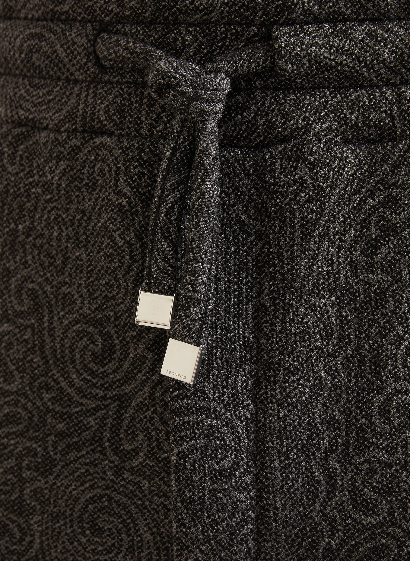 ETRO Sweatpants: DUNKELGRAU / HELLGRAU