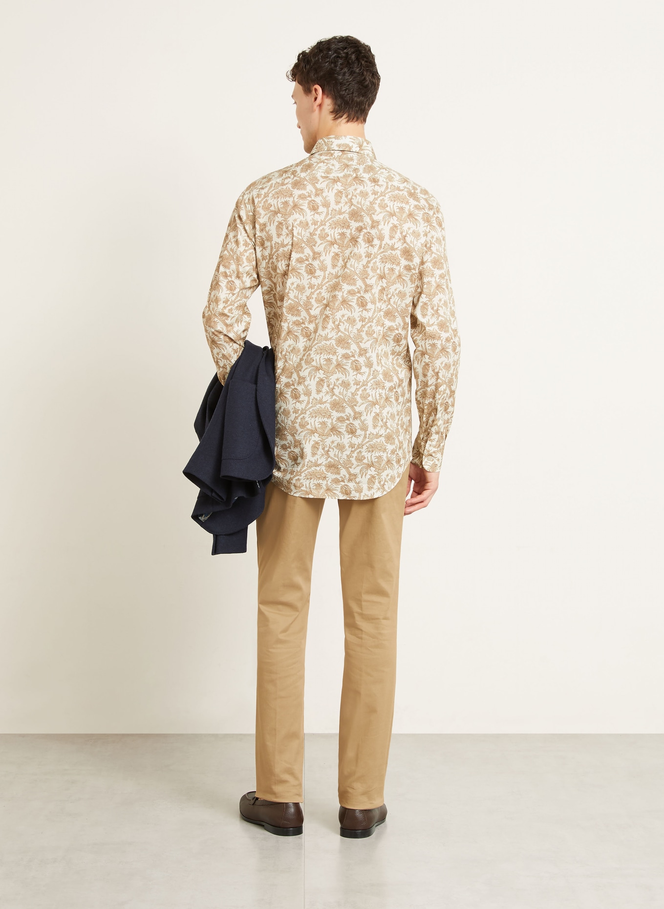 ETRO Comfort Fit Shirt: LIGHT BROWN / BEIGE
