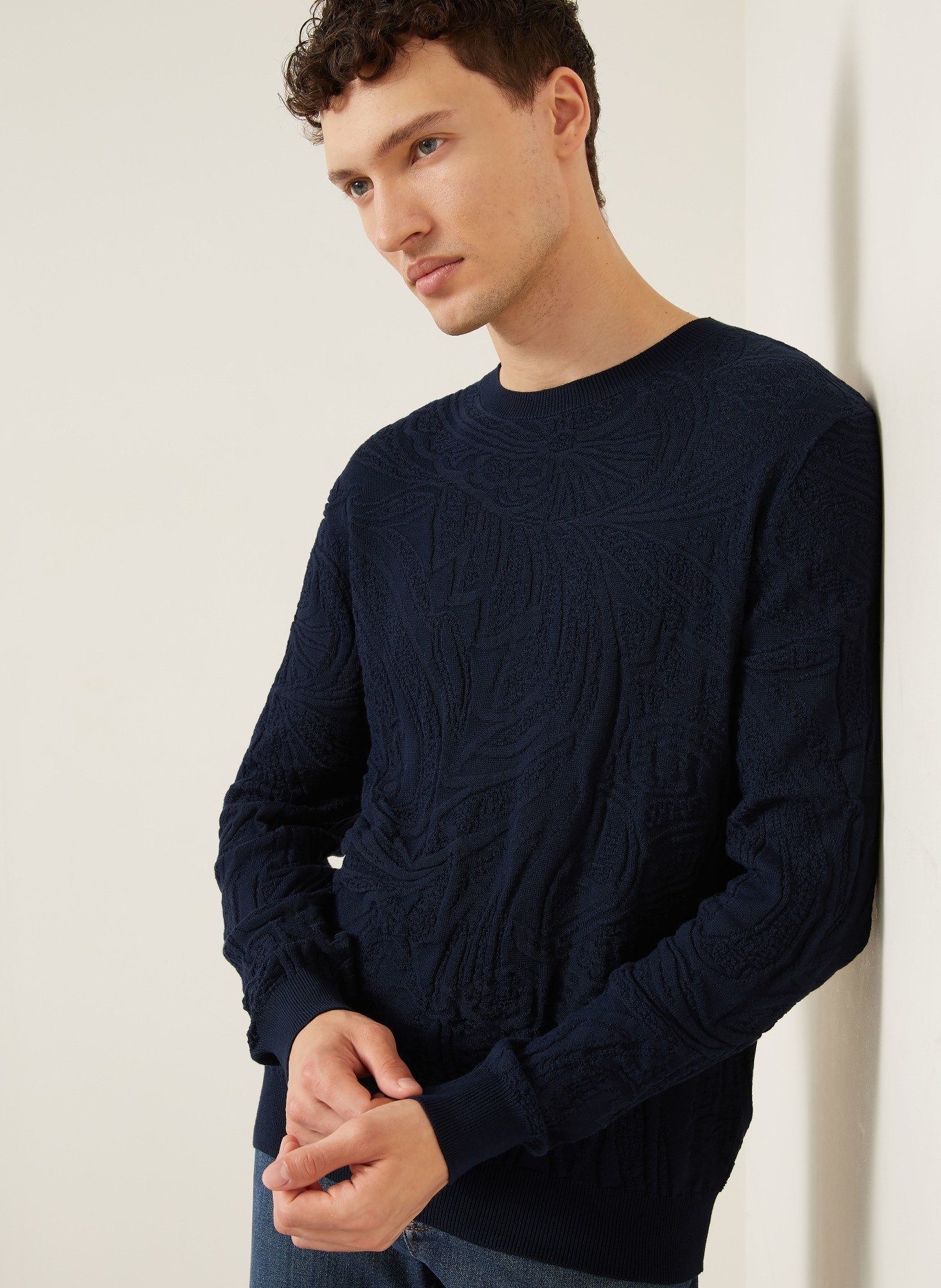 ETRO Pullover: DUNKELBLAU