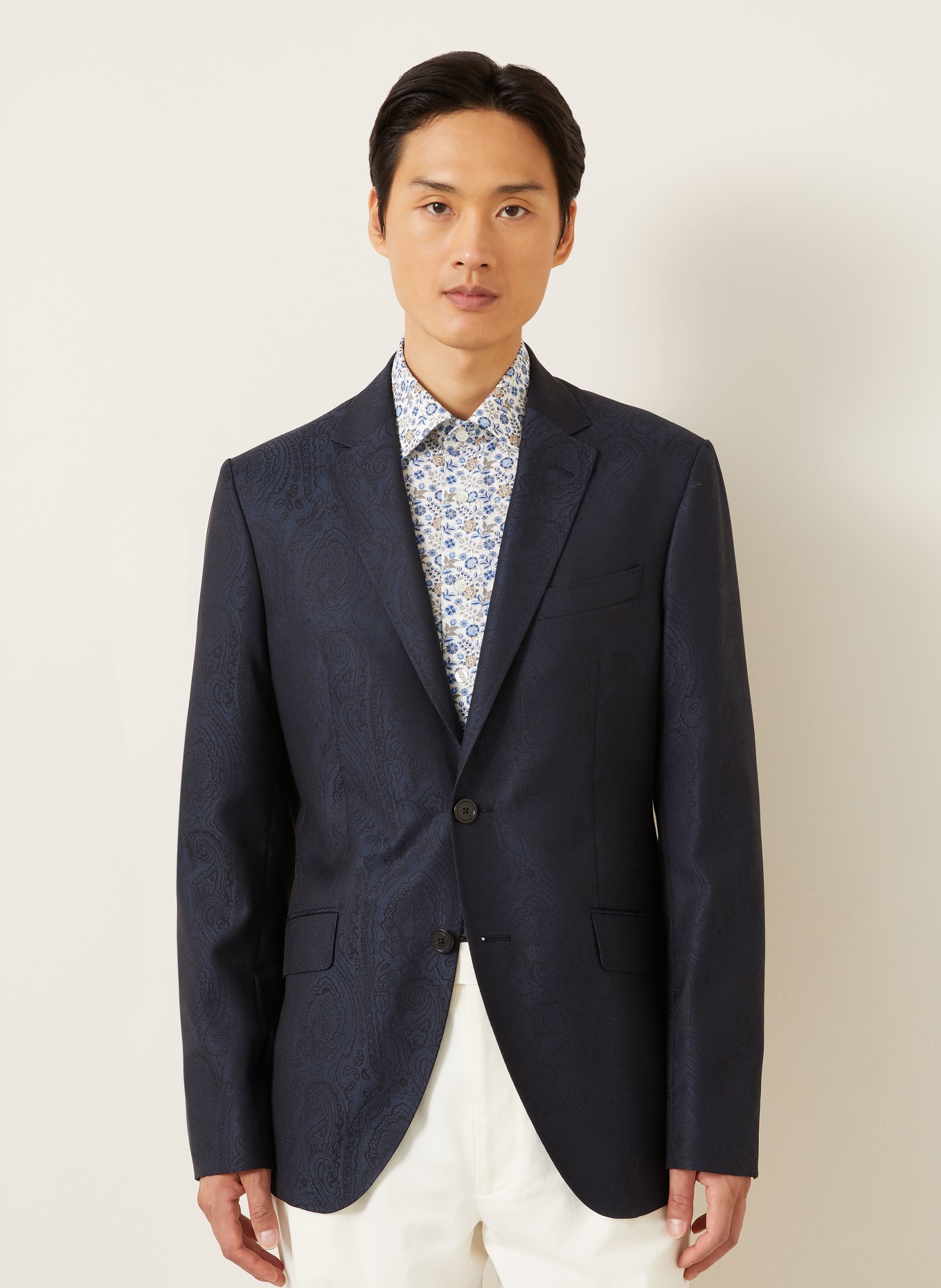 ETRO Kavaj i regular fit av jacquard: B1622