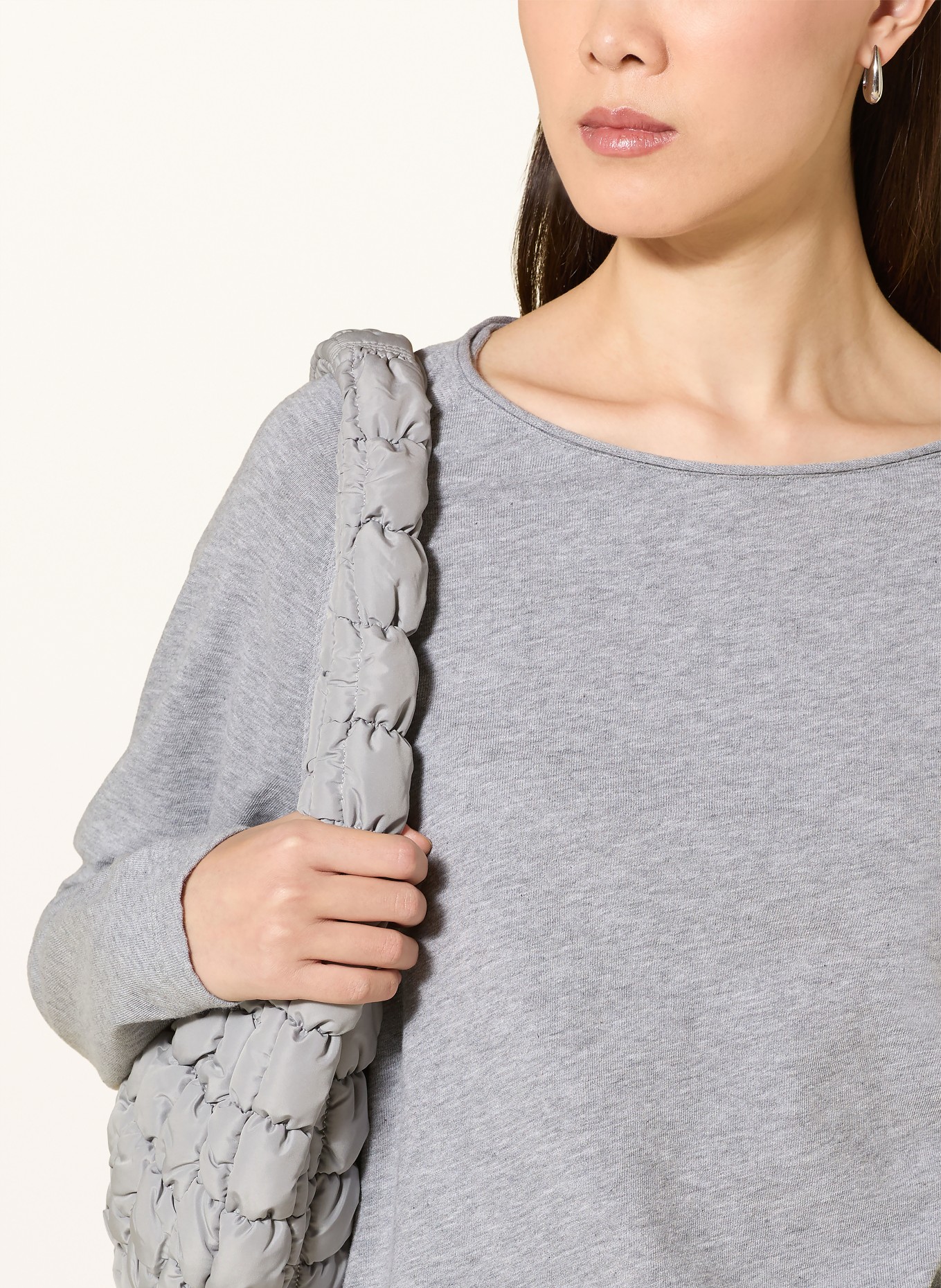 darling harbour Longsleeve: GREY MELANGE