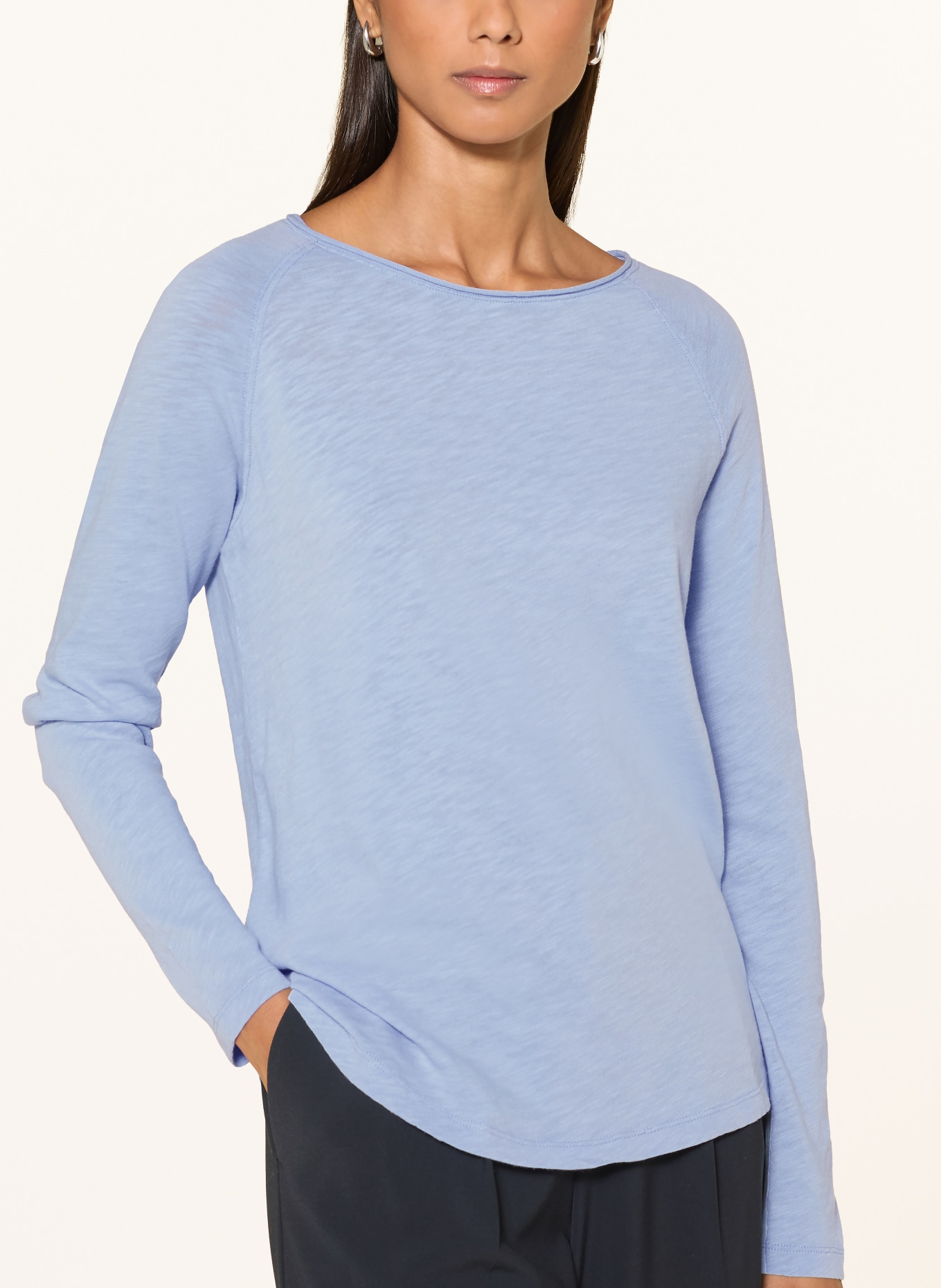 darling harbour Longsleeve: corn flower blue