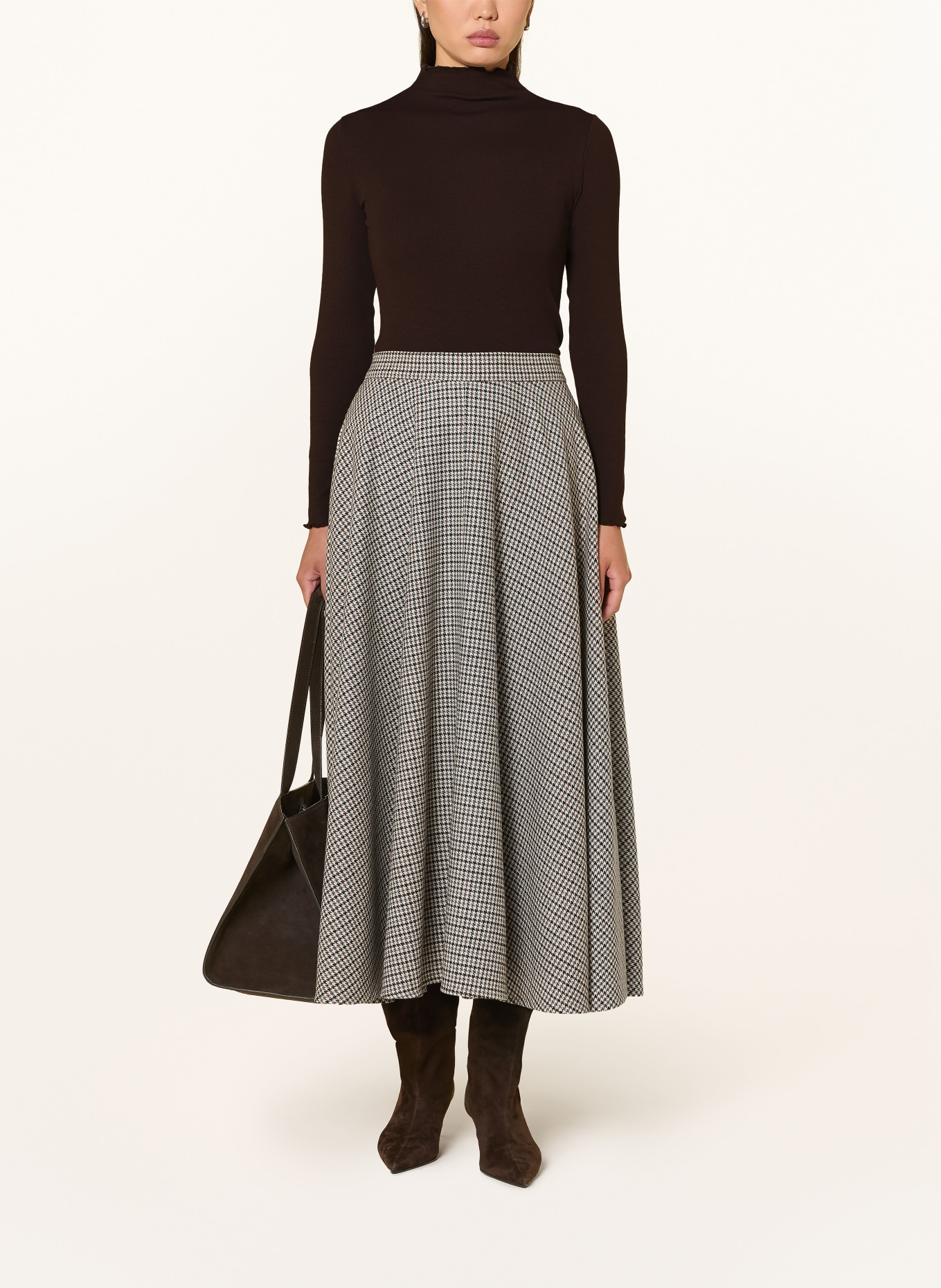darling harbour Longsleeve: DARK BROWN