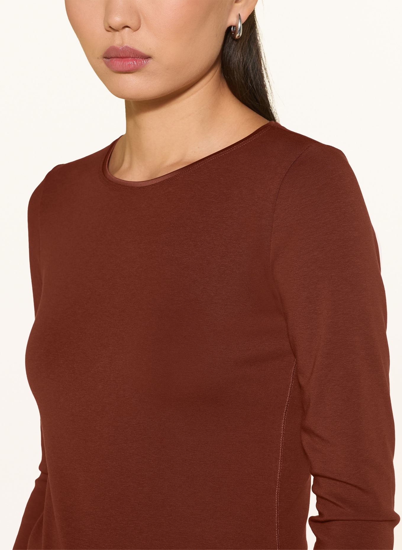 darling harbour Long-sleeve shirt: CINNAMON