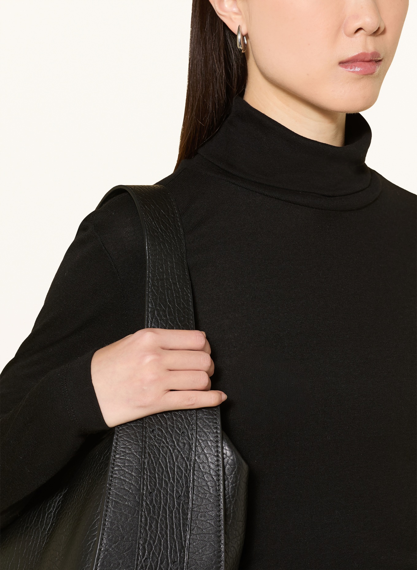 darling harbour Rollkragenshirt: BLACK