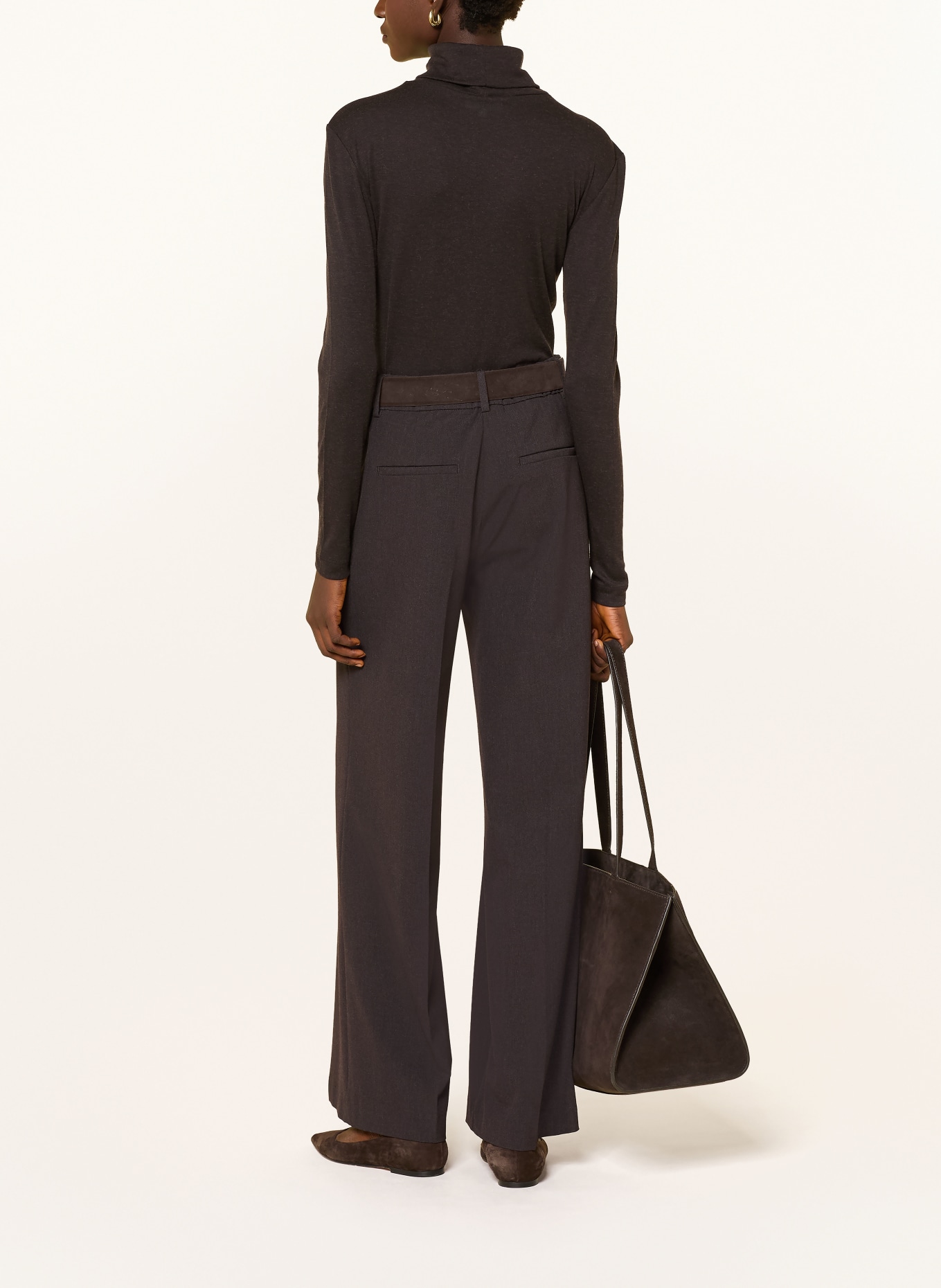 darling harbour Rollkragenshirt: DARK BROWN