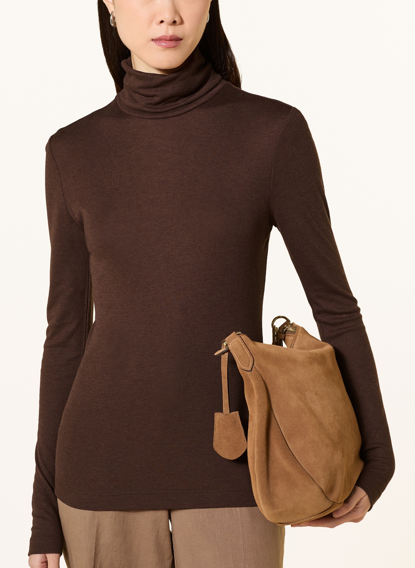 darling harbour Rollkragenshirt: HAZELNUT