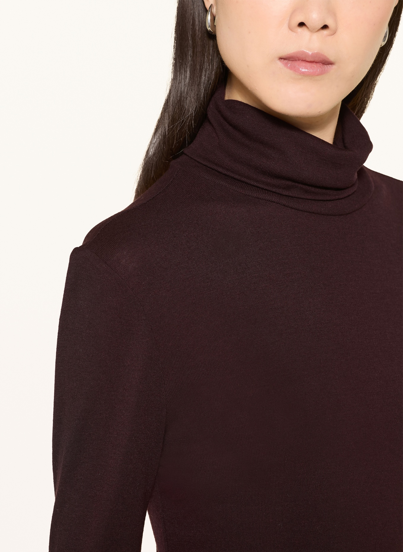 darling harbour Rollkragenshirt: deep merlot