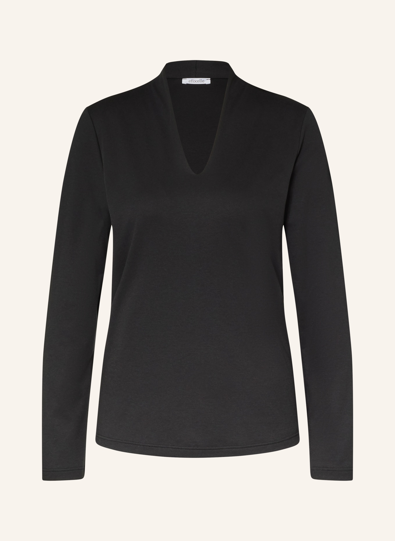 efixelle Long-sleeve shirt: BLACK