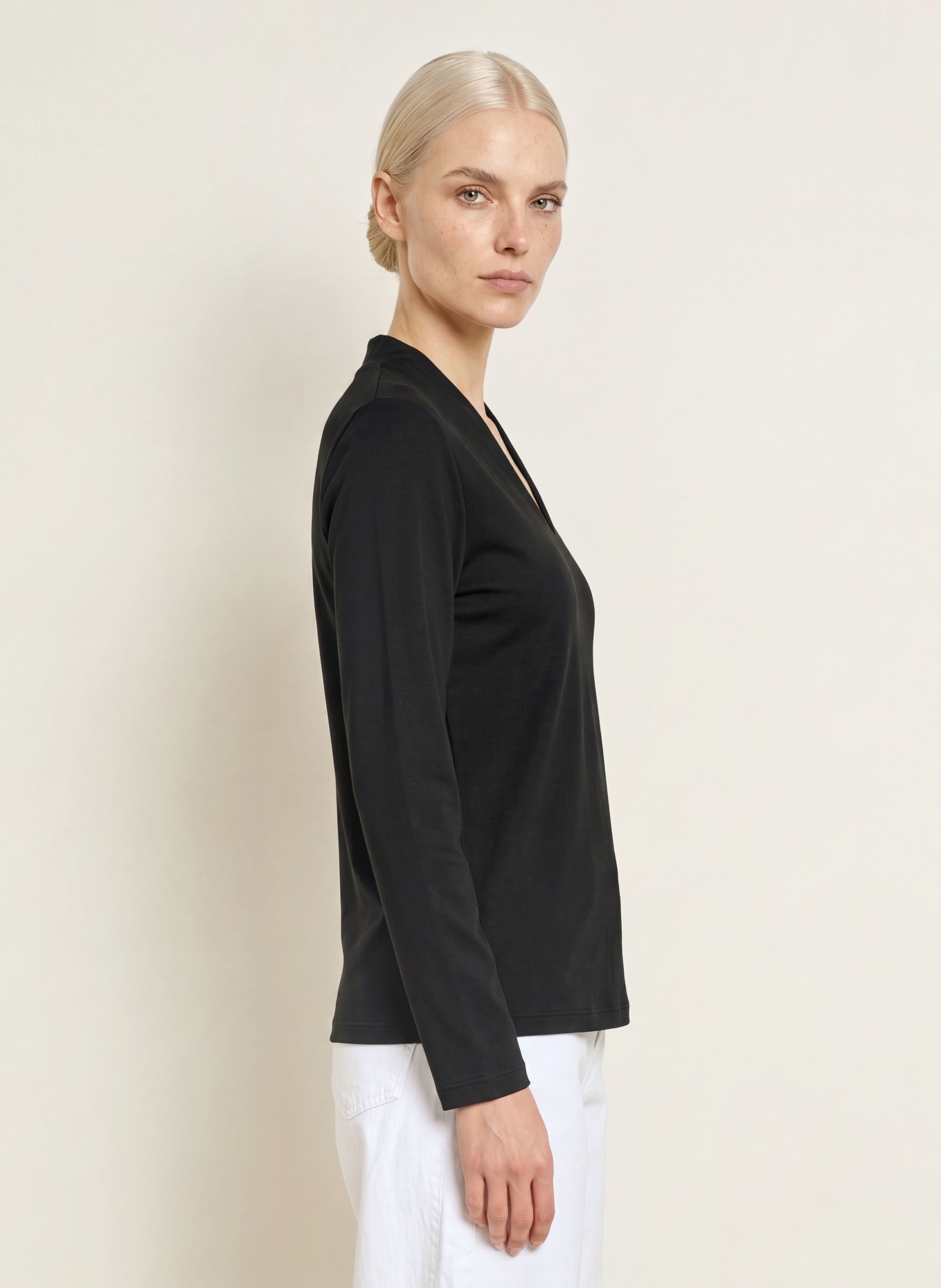 efixelle Long-sleeve shirt: BLACK