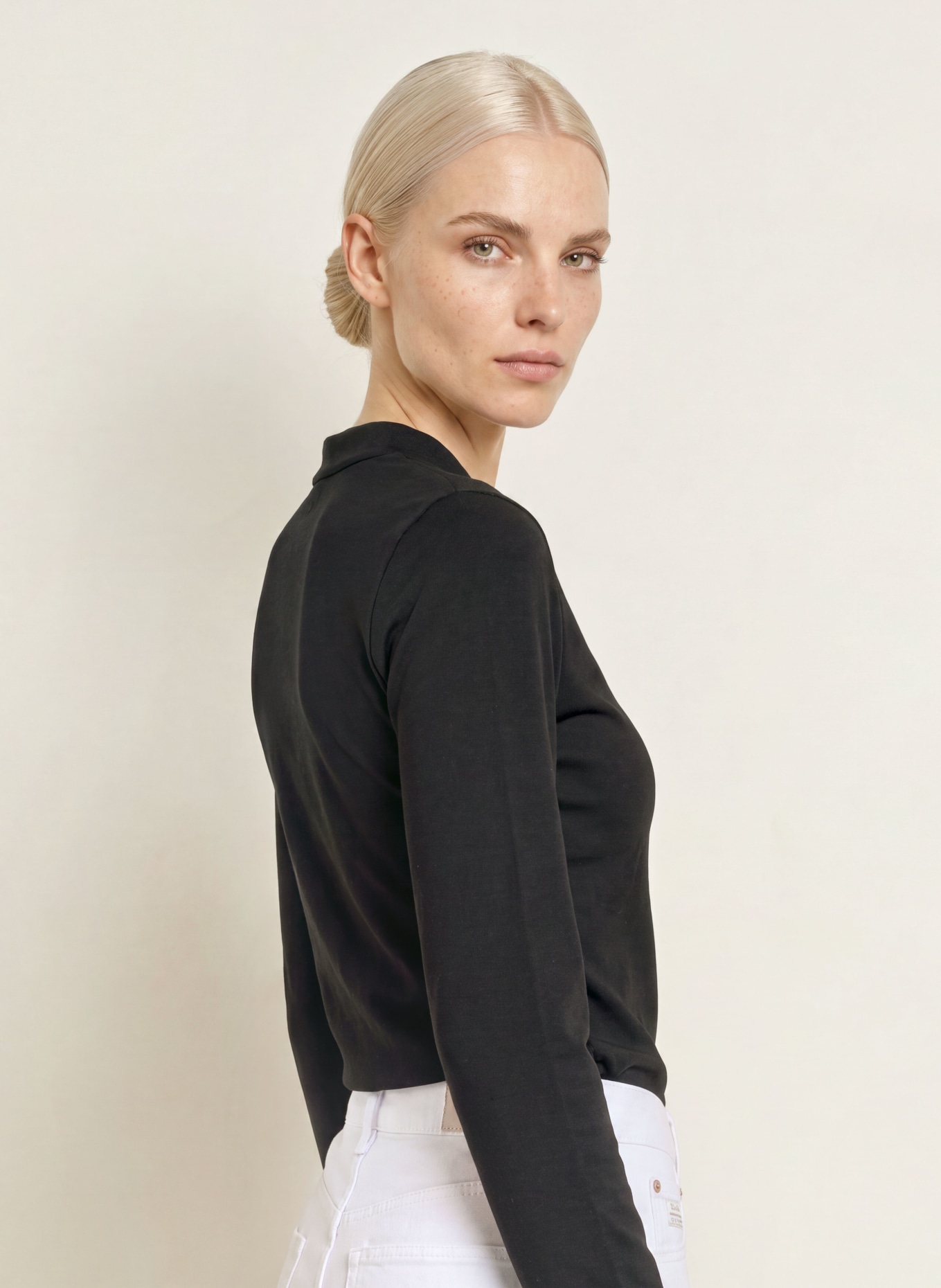 efixelle Long-sleeve shirt: BLACK