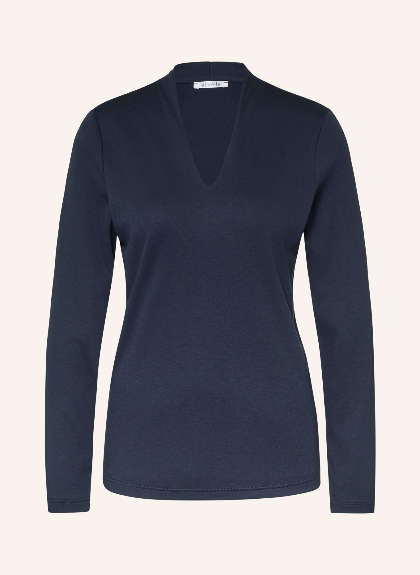 efixelle Long-sleeve shirt: DARK BLUE