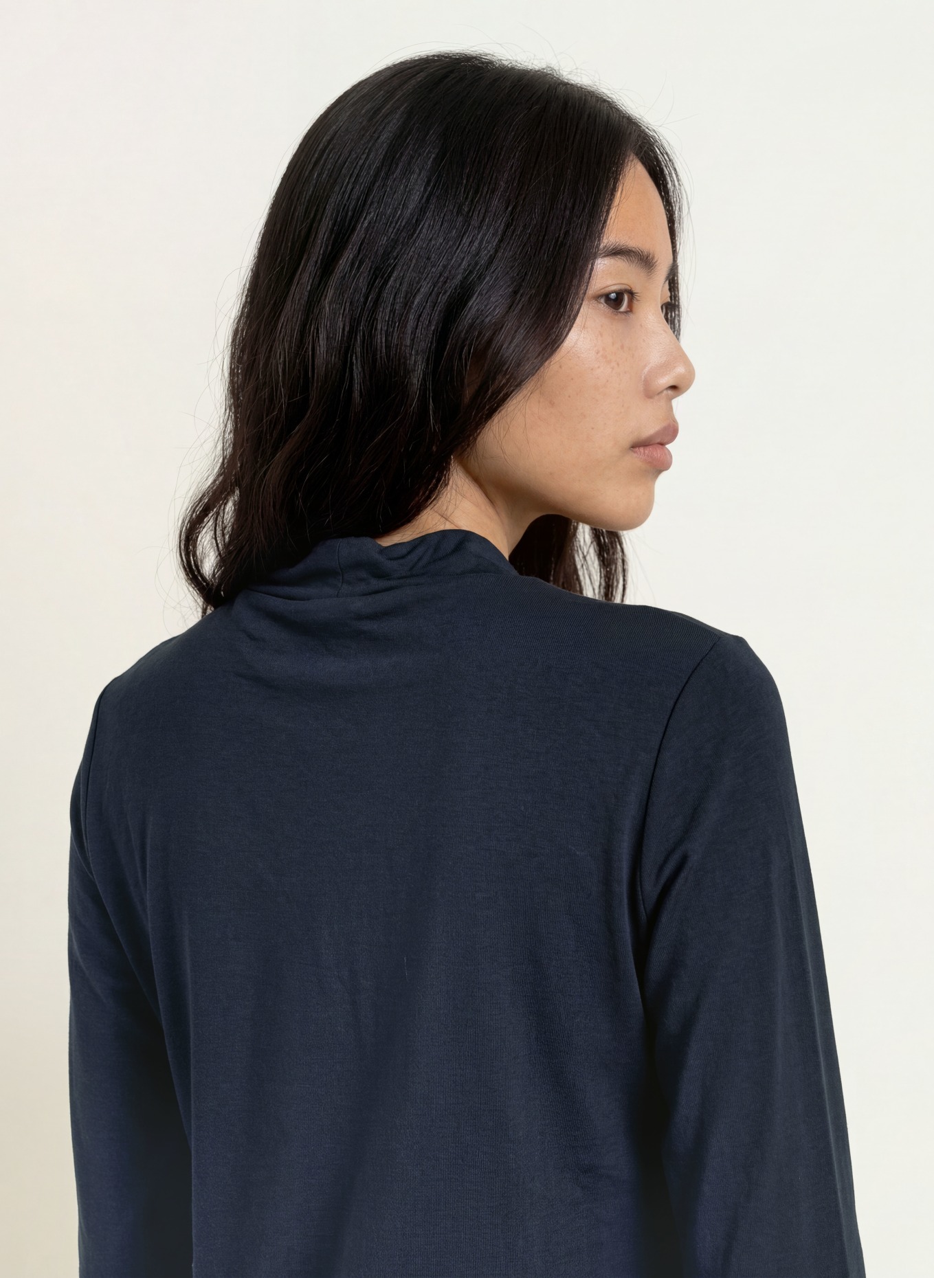 efixelle Long-sleeve shirt: DARK BLUE
