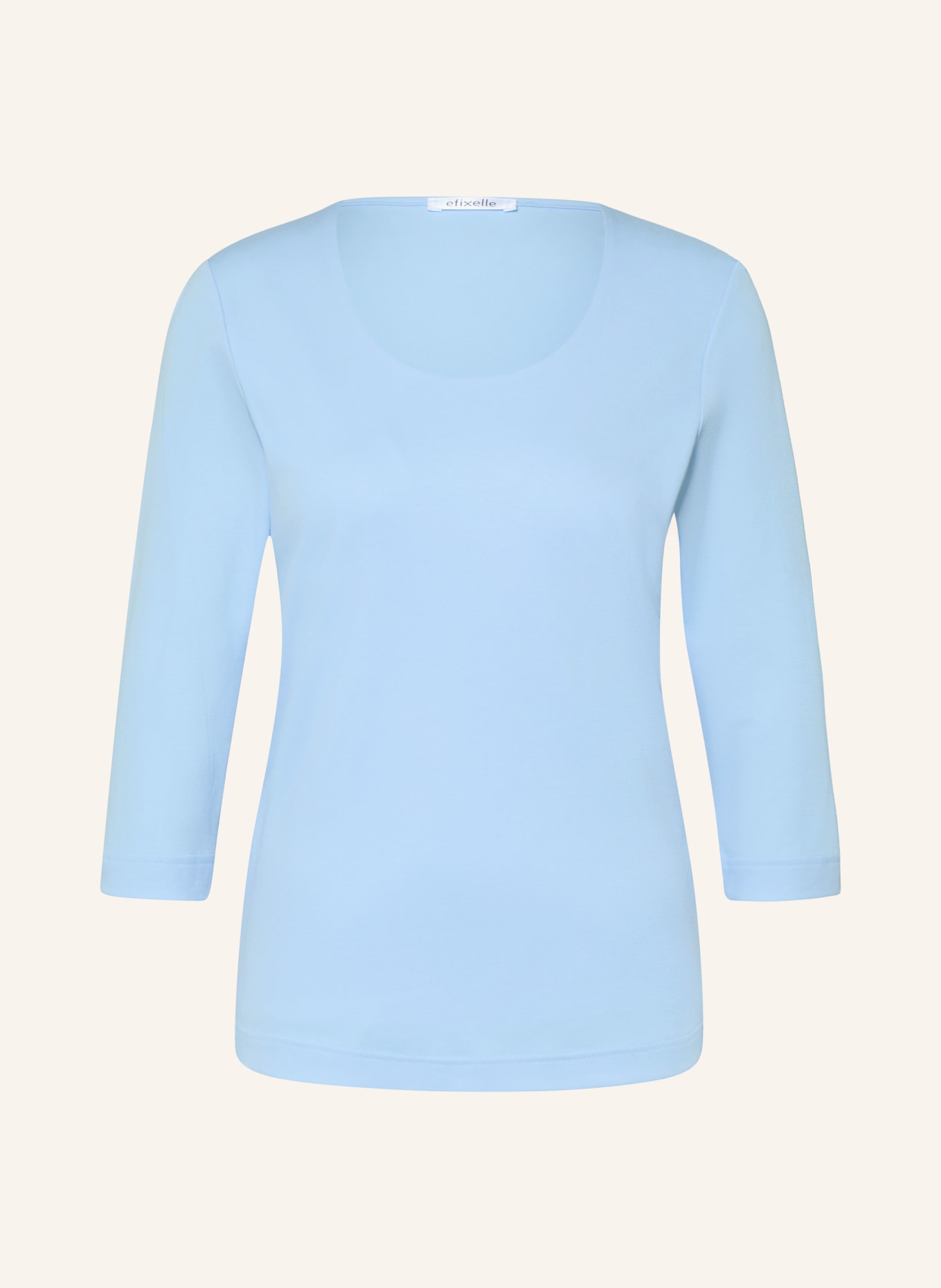 efixelle Haut à manches 3/4: BLEU CLAIR