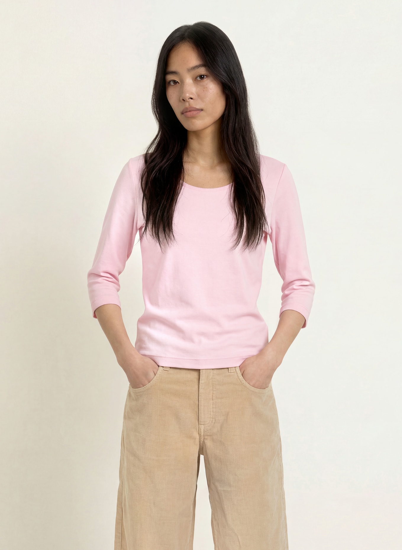 efixelle Shirt mit 3/4-Arm: ROSA