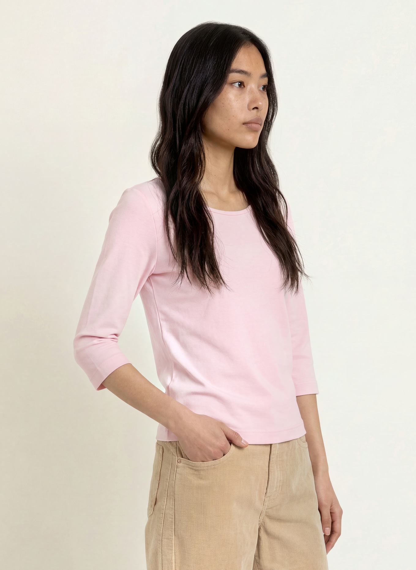 efixelle Shirt mit 3/4-Arm: ROSA