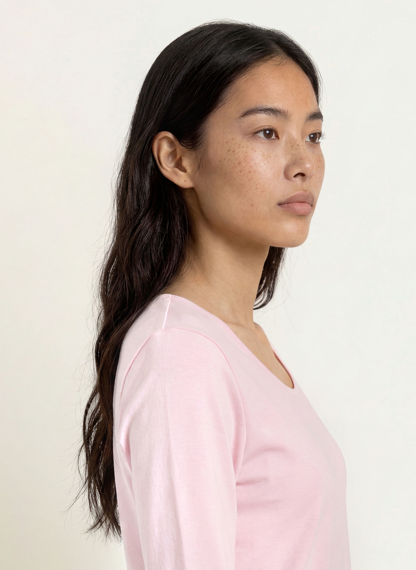 efixelle Shirt mit 3/4-Arm: ROSA