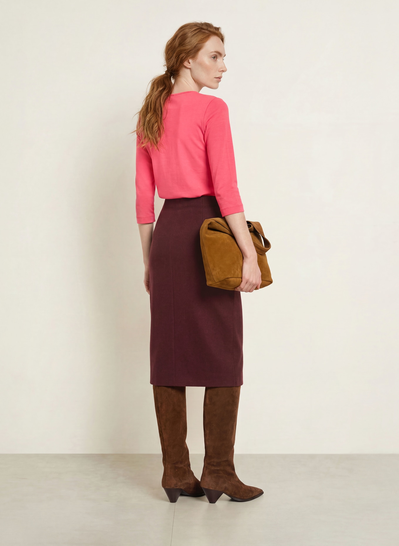 efixelle Shirt mit 3/4-Arm: PINK