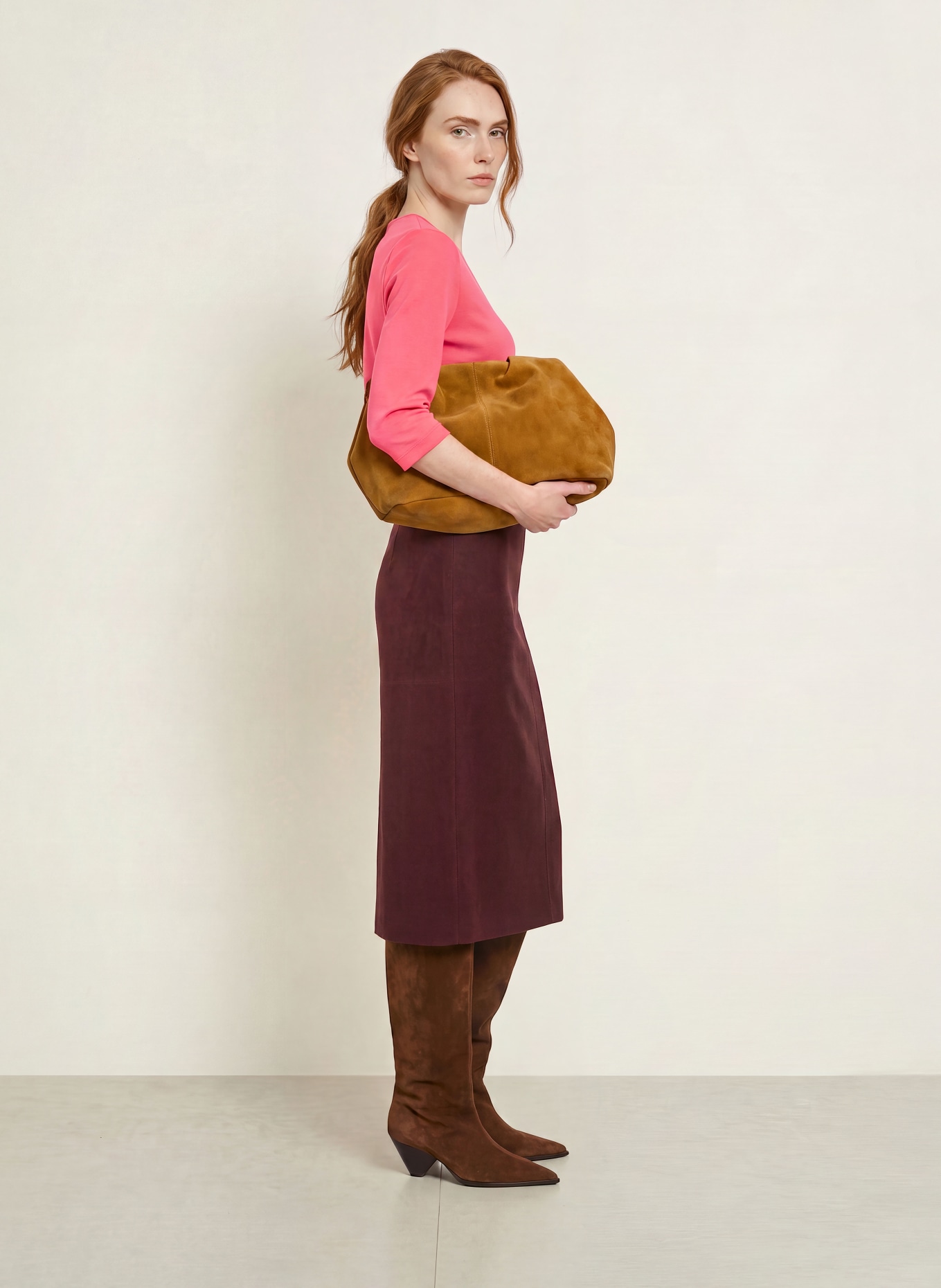 efixelle Shirt mit 3/4-Arm: PINK