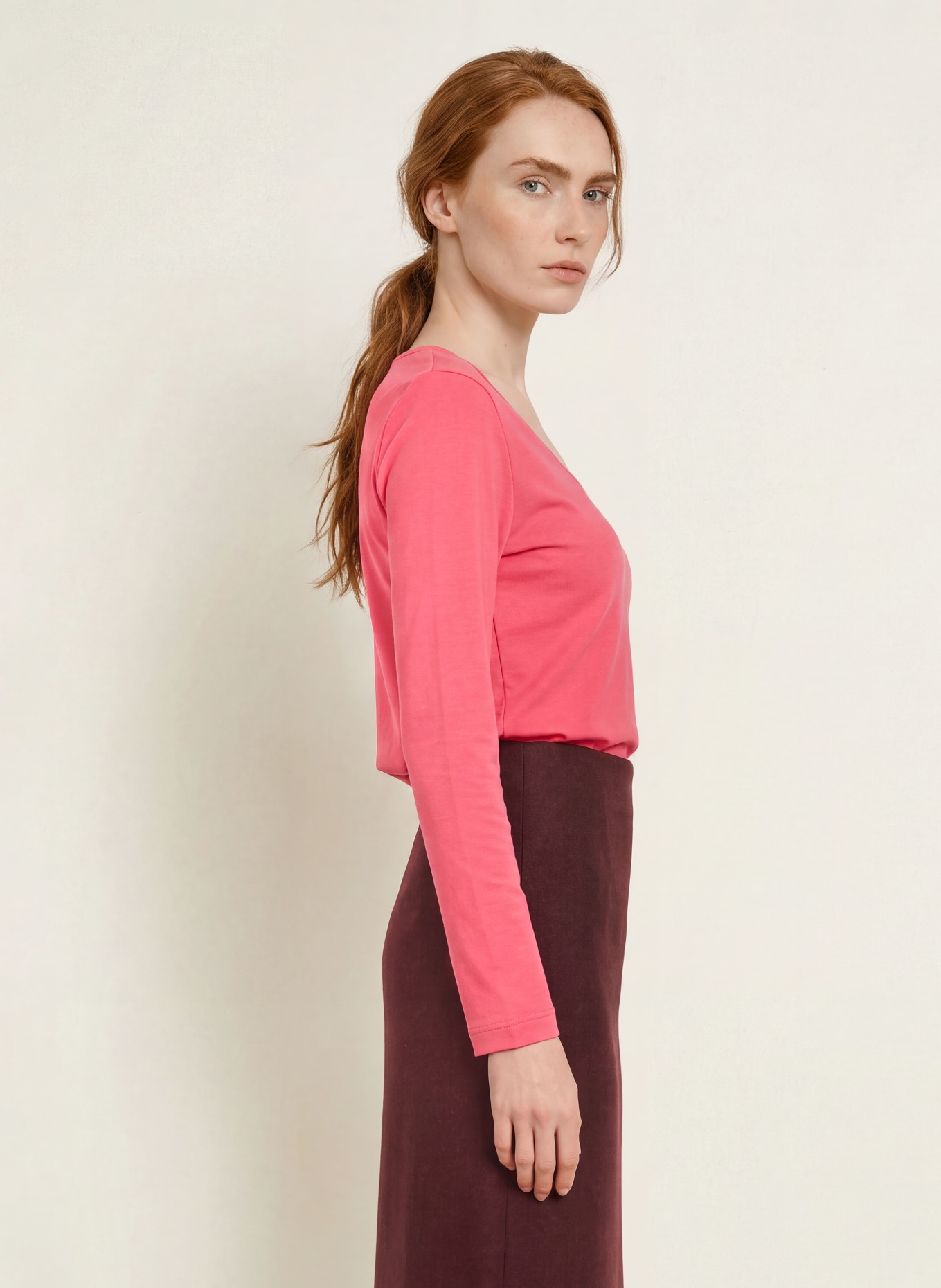 efixelle Shirt mit 3/4-Arm: PINK