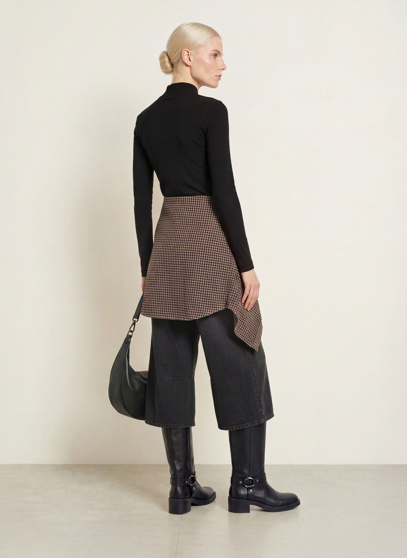 efixelle Longsleeve: SCHWARZ