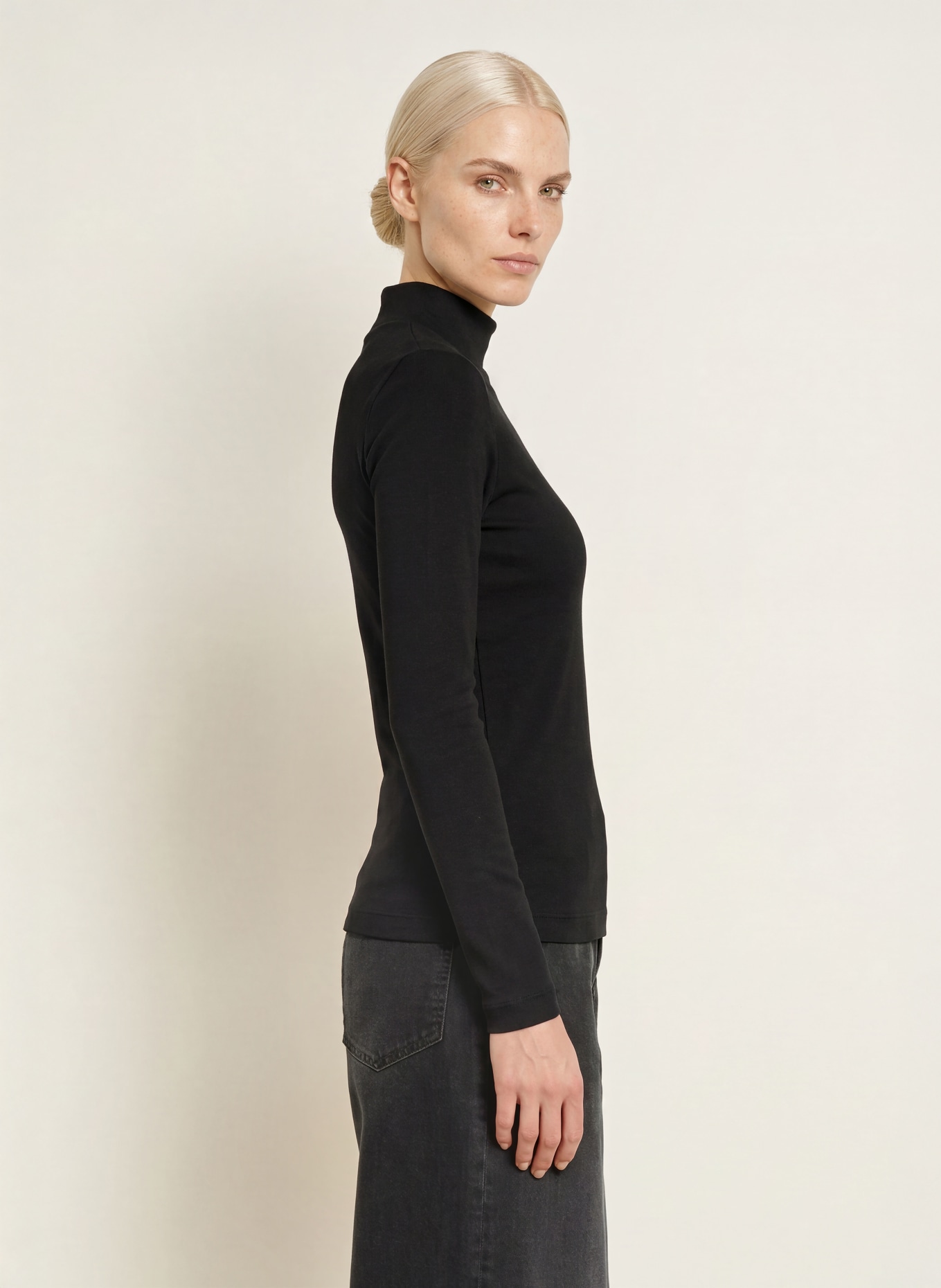 efixelle Longsleeve: SCHWARZ